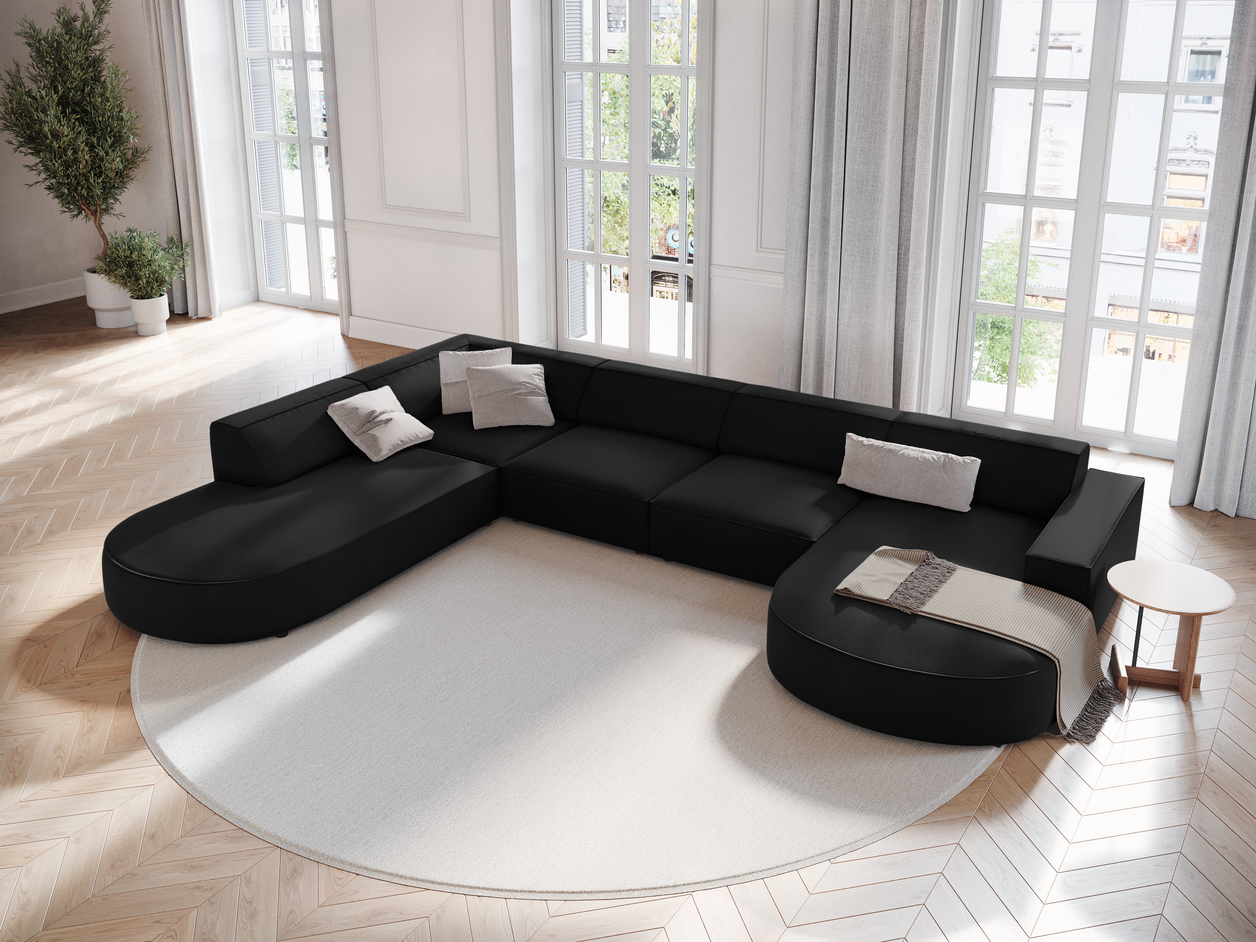 Komplet Jodie 364x262cm, Material: Žamet