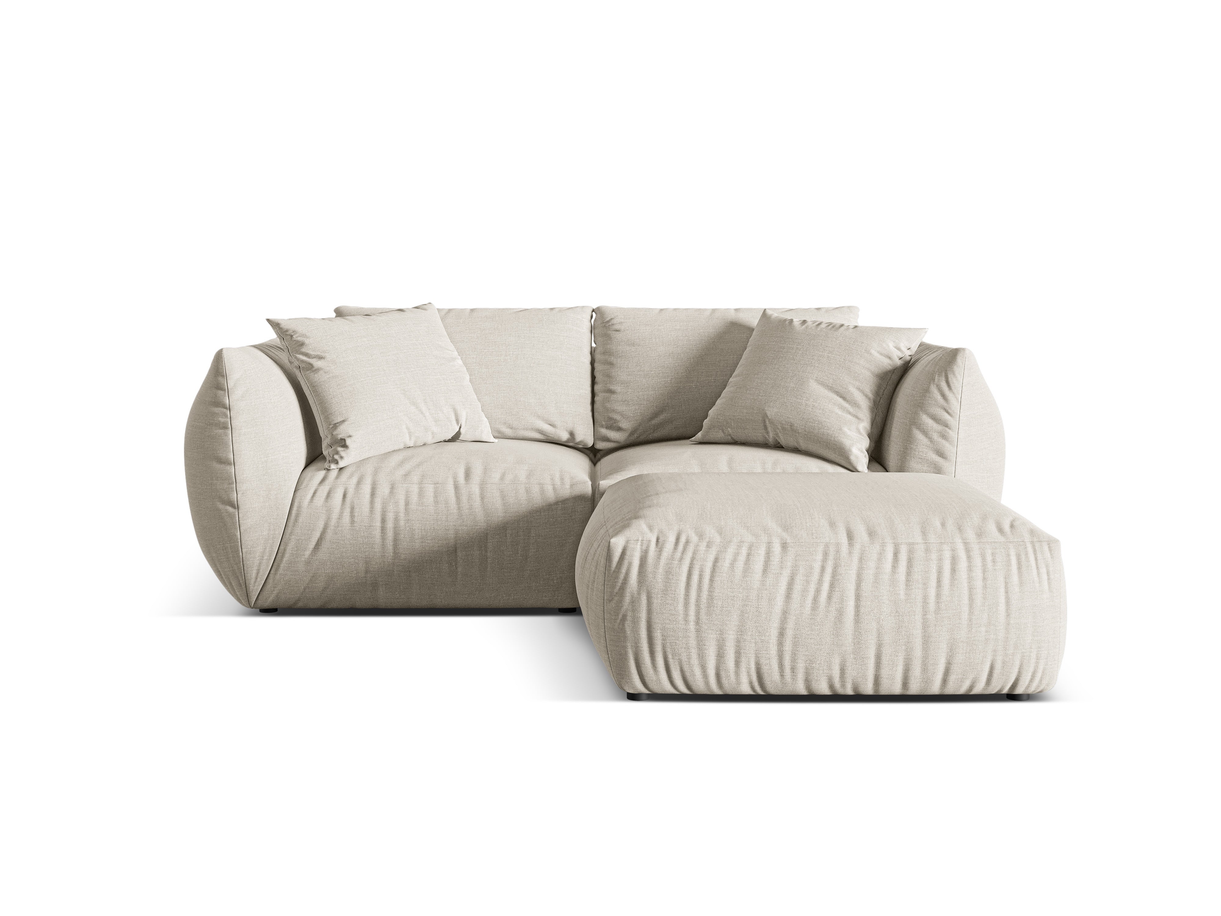 Modularni kotni set Chris 220x200cm, Material: Strukturirano blago