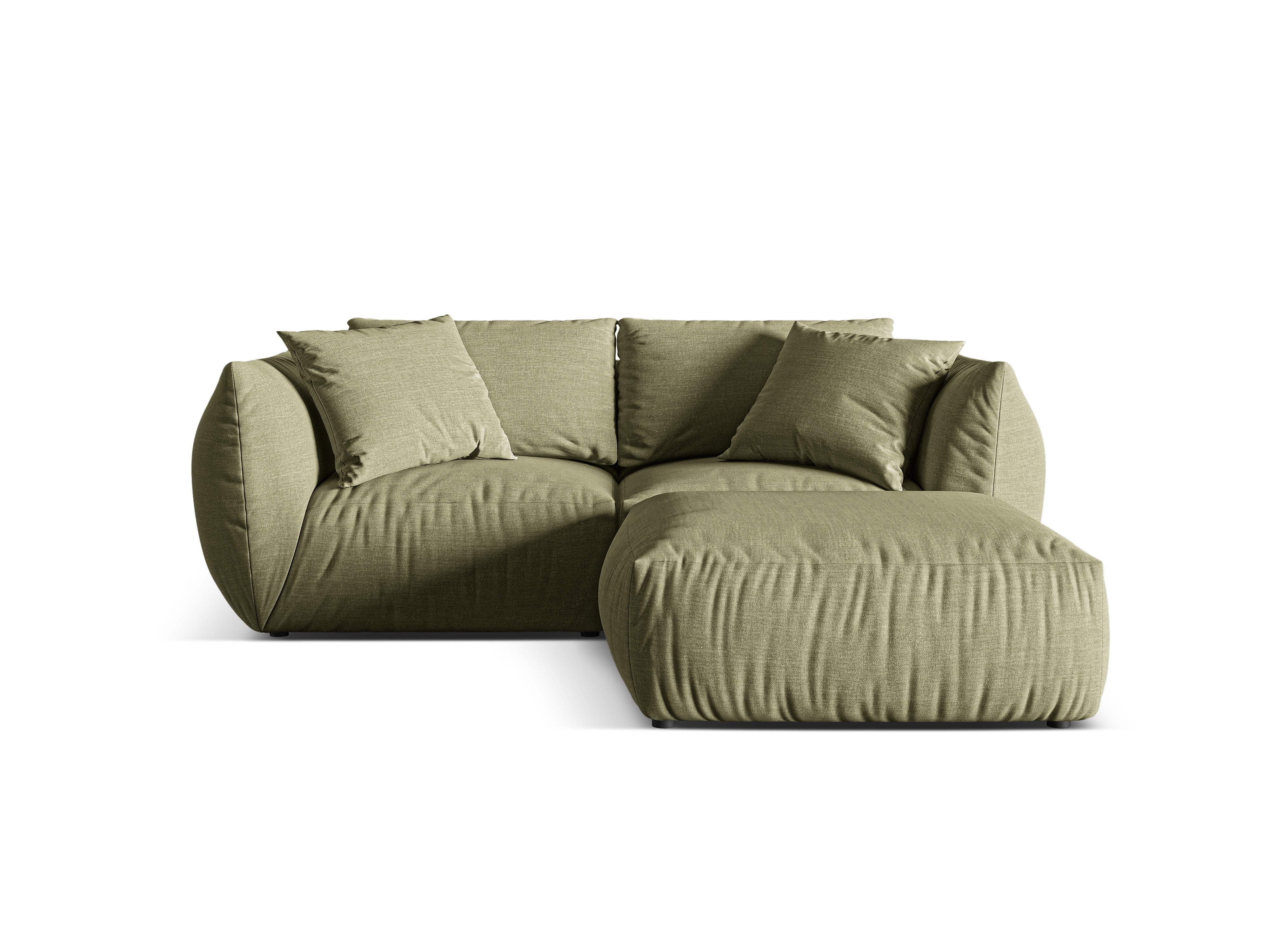 Modularni kotni set Chris 220x200cm, Material: Strukturirano blago