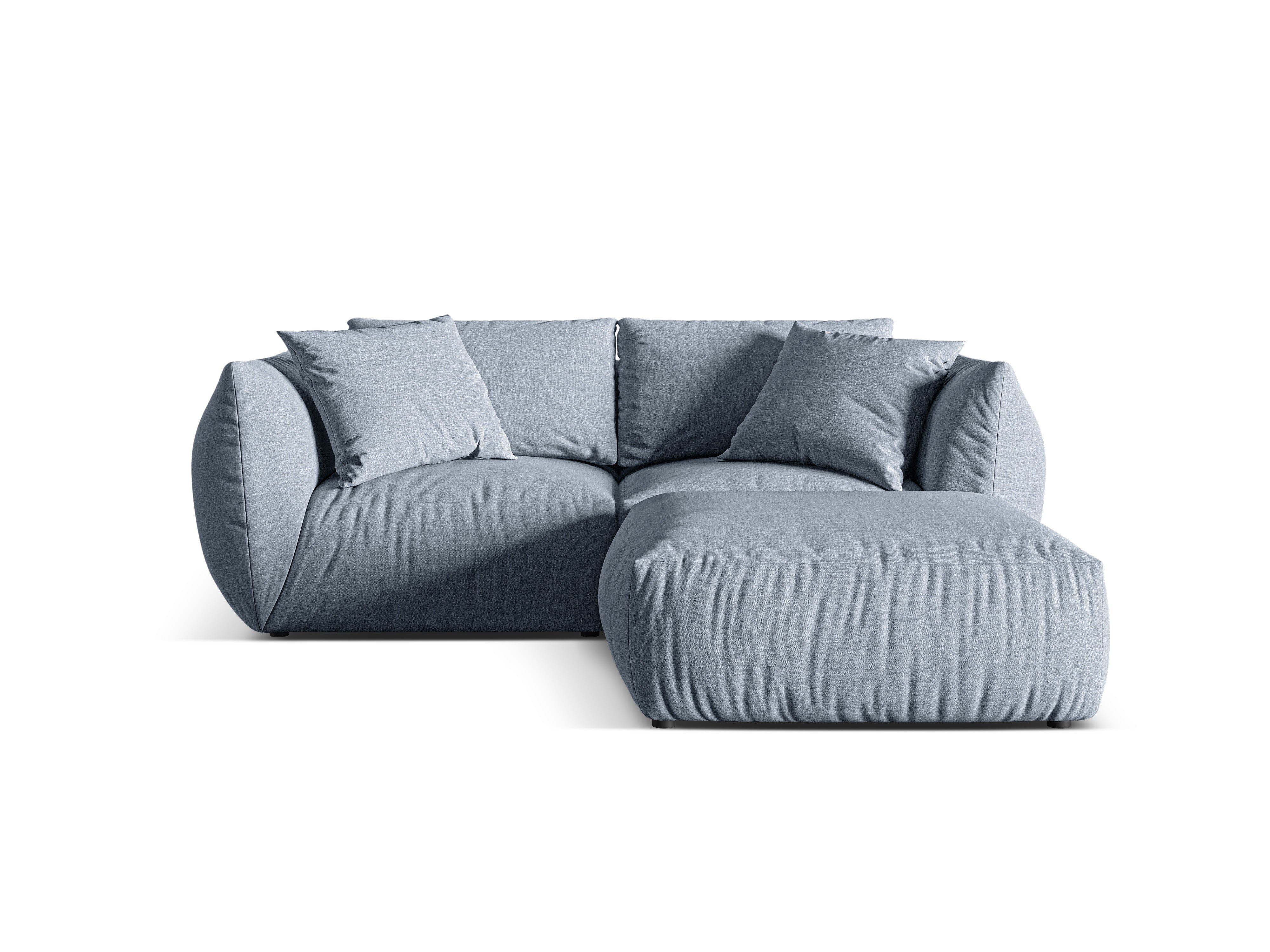 Modularni kotni set Chris 220x200cm, Material: Strukturirano blago