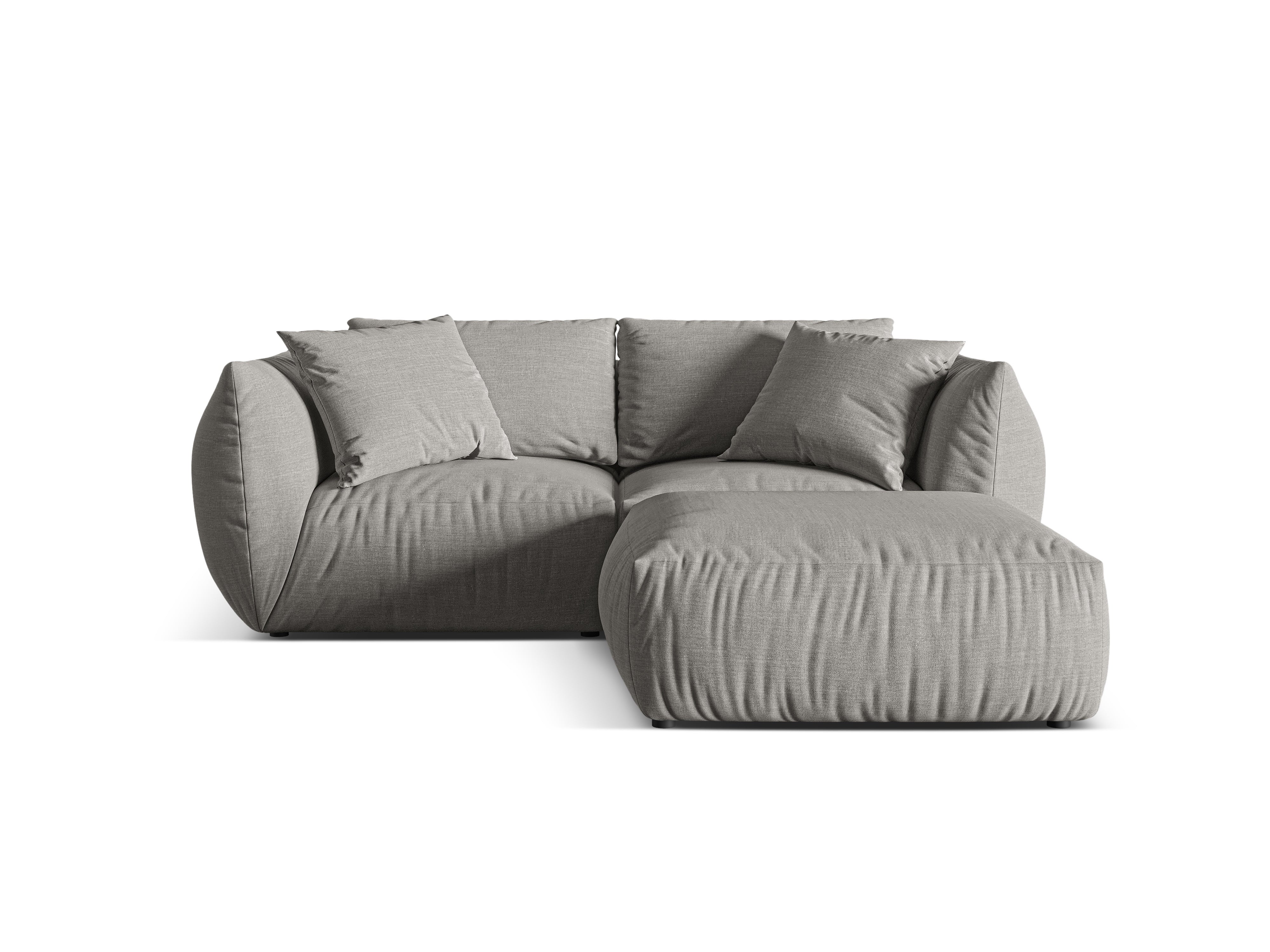 Modularni kotni set Chris 220x200cm, Material: Strukturirano blago