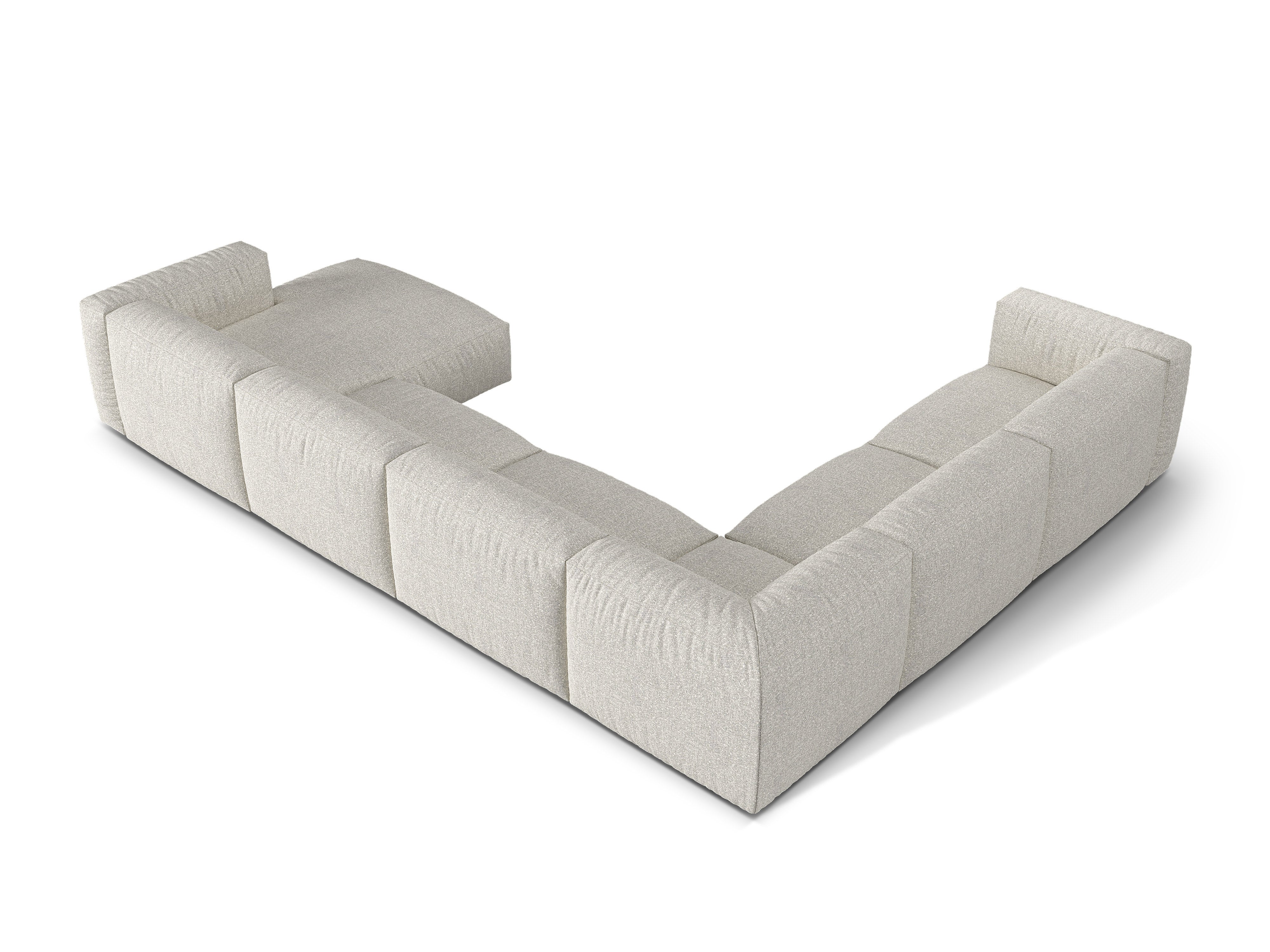 Kotna garnitura Martina, 404x312cm, Material: Boucle