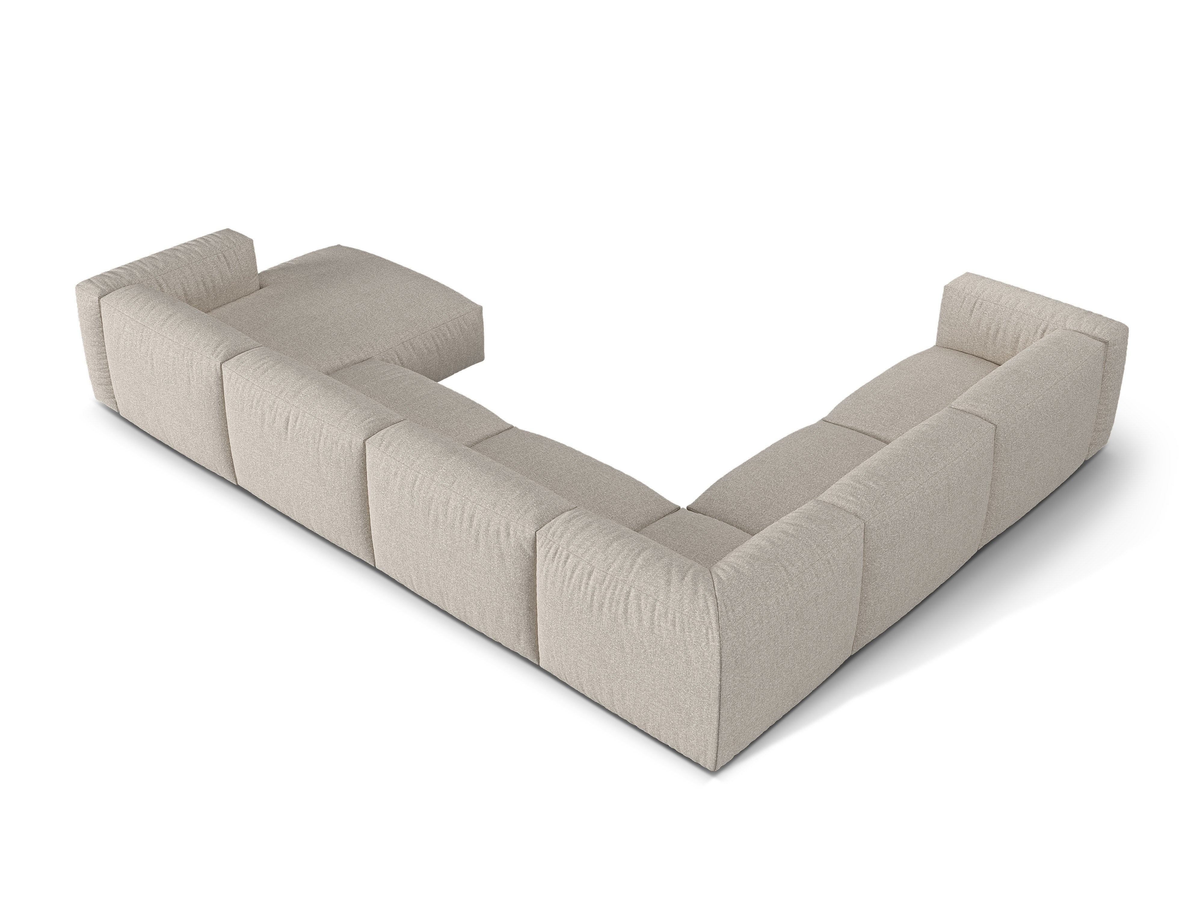 Kotna garnitura Martina, 404x312cm, Material: Boucle