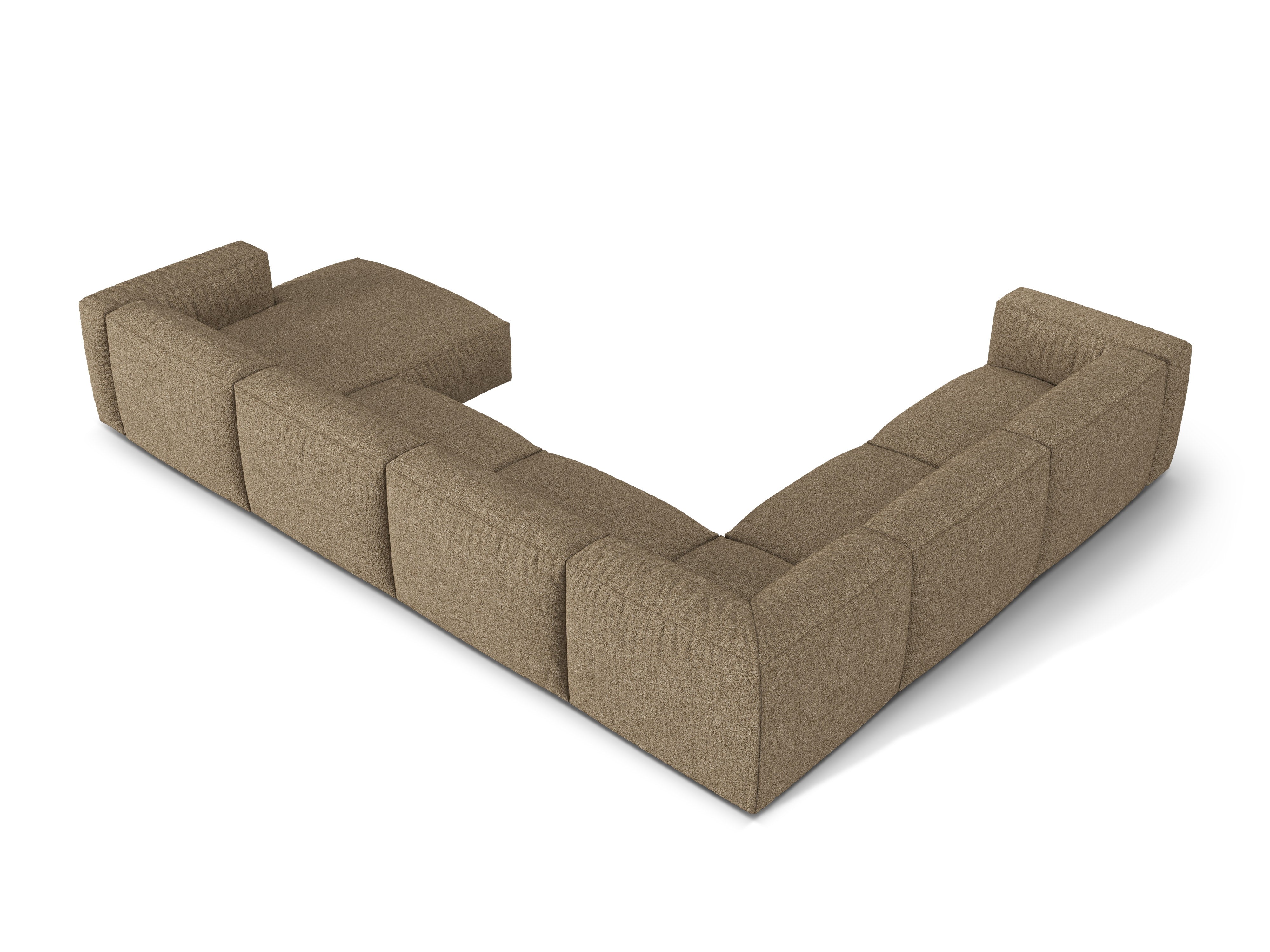 Kotna garnitura Martina, 404x312cm, Material: Boucle