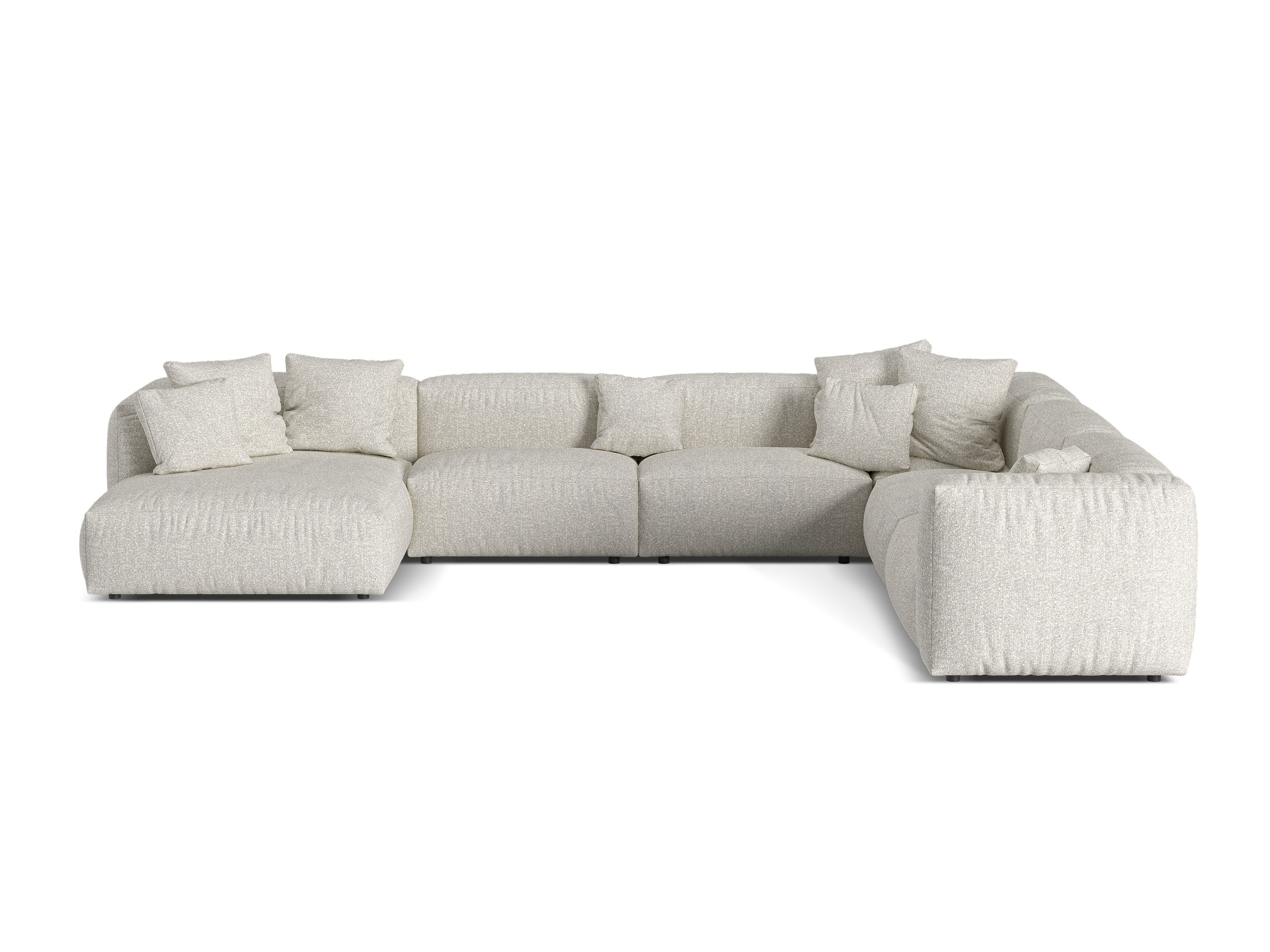 Kotna garnitura Martina, 404x312cm, Material: Boucle