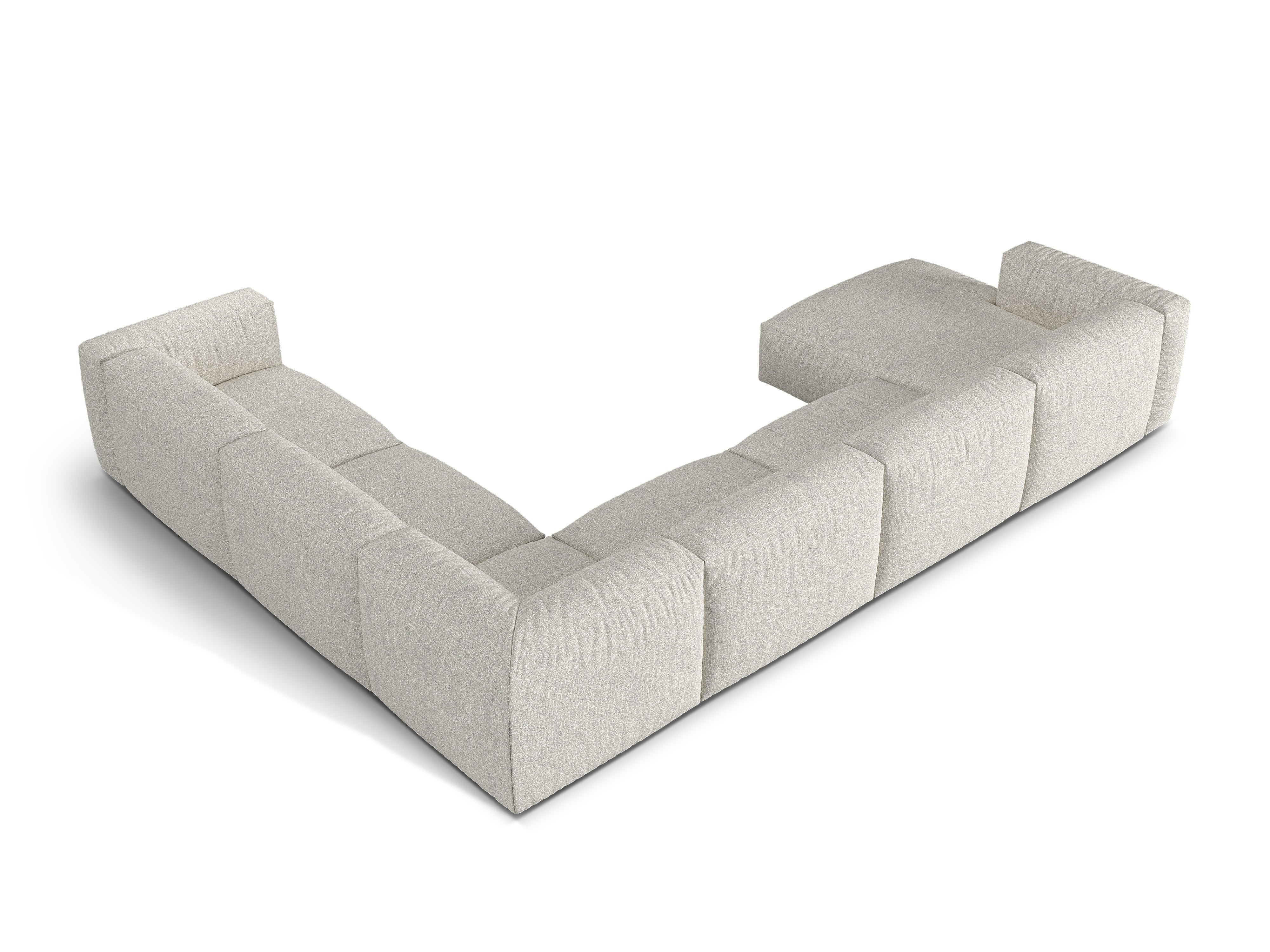 Kotna garnitura Martina, 404x312cm, Material: Boucle