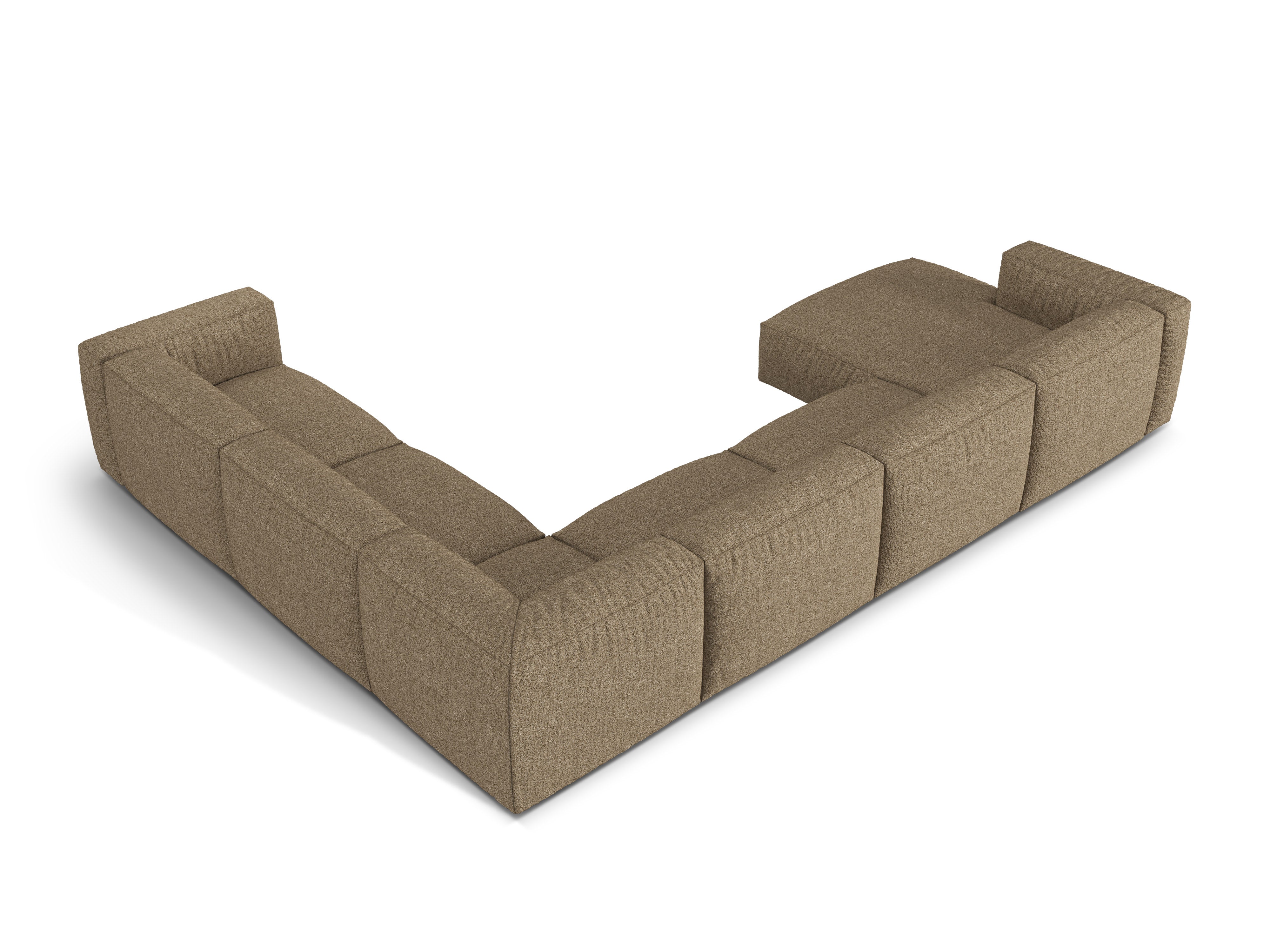 Kotna garnitura Martina, 404x312cm, Material: Boucle