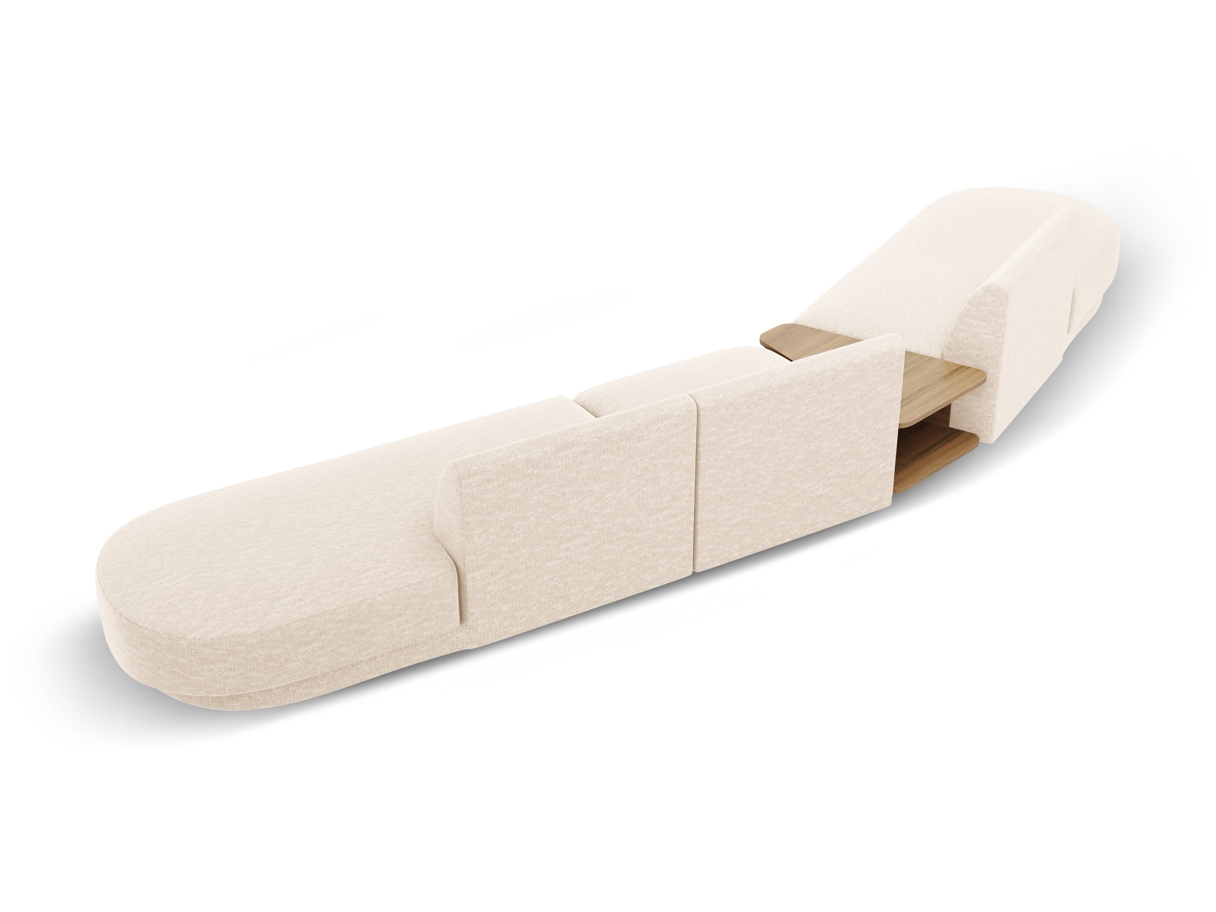 Kavč Miley 430x154cm, Material: Chenille Eden