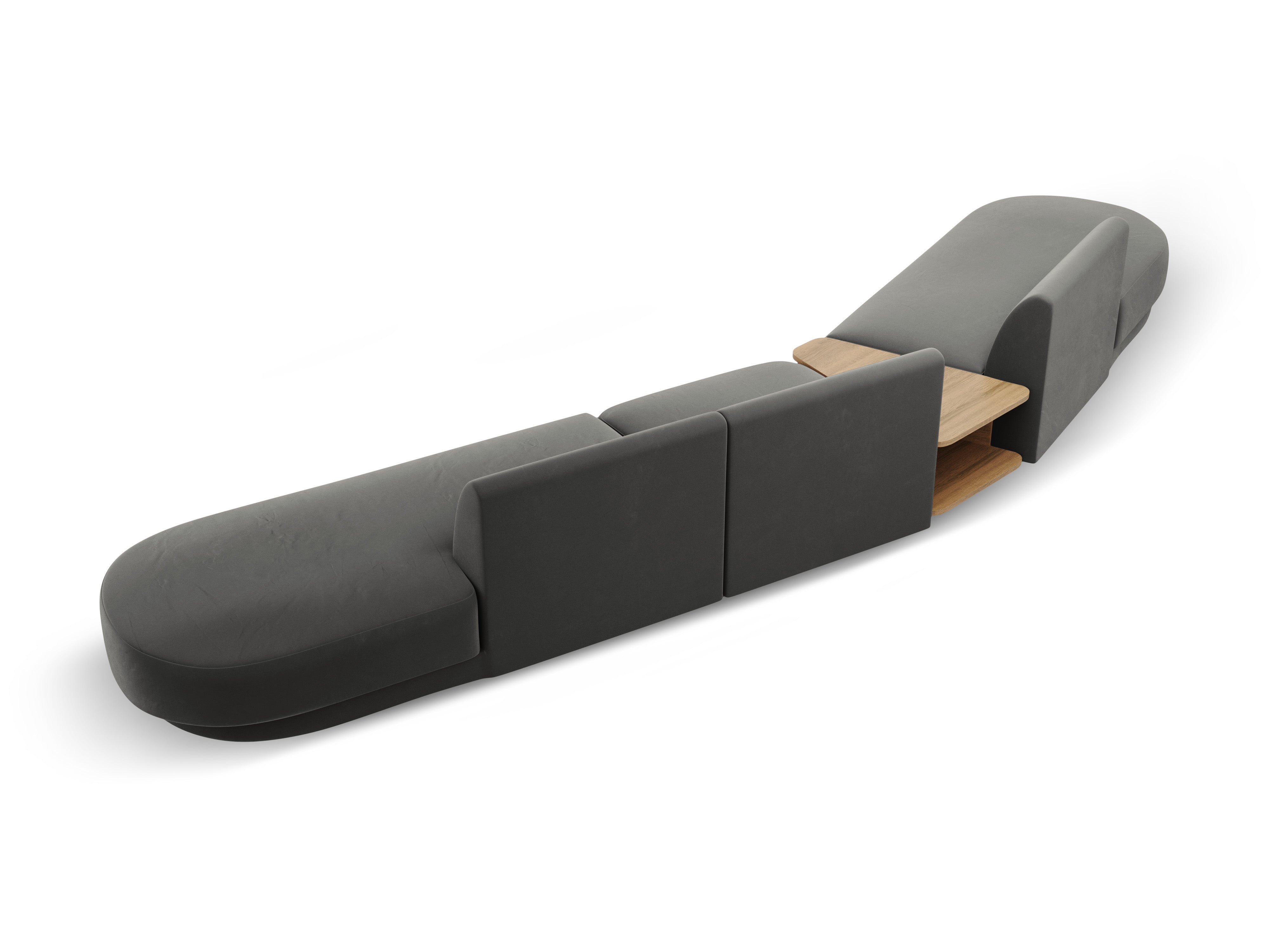 Kavč Miley 425x137cm, Material: Žamet