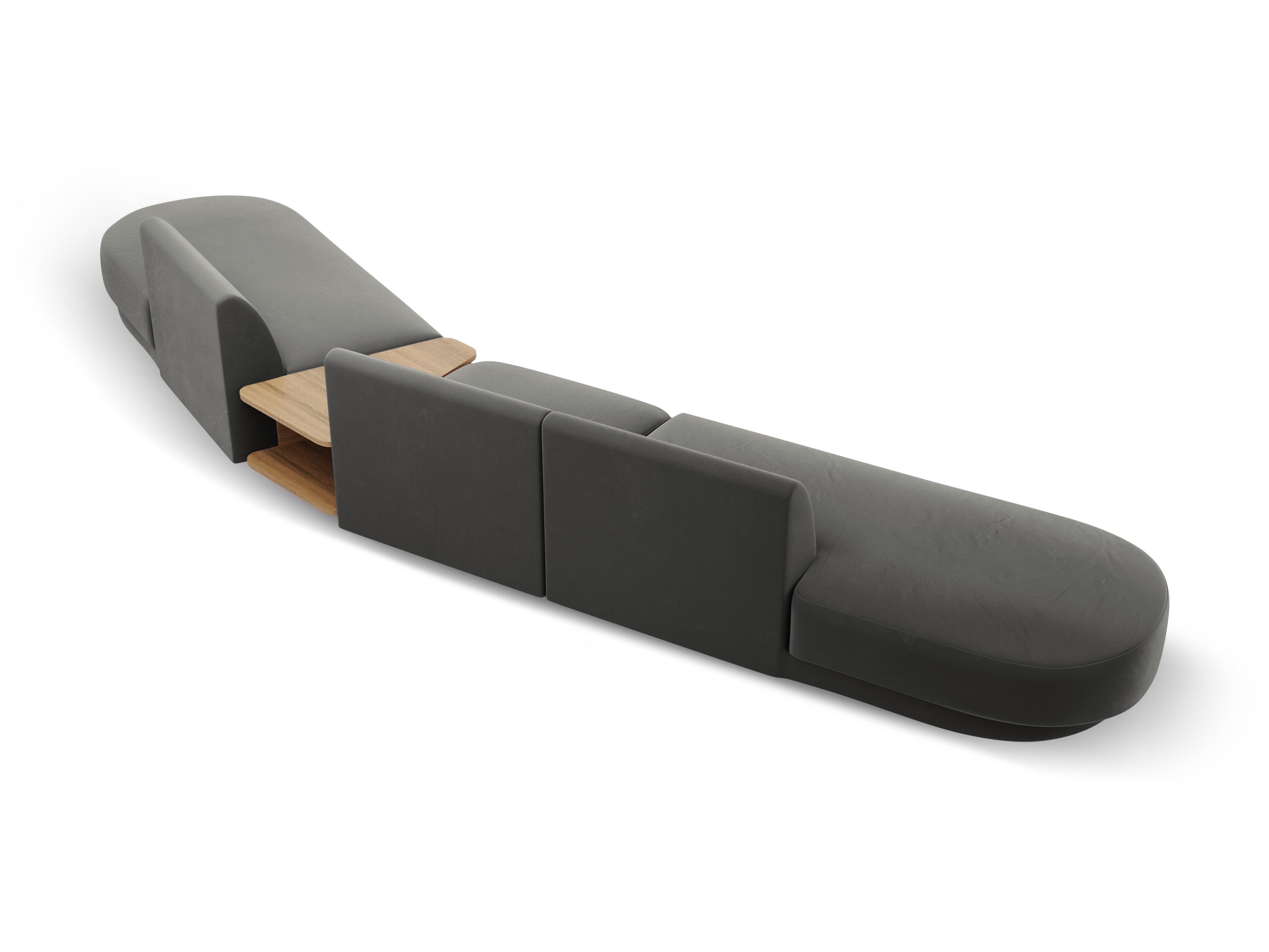 Kavč Miley 425x137cm, Material: Žamet