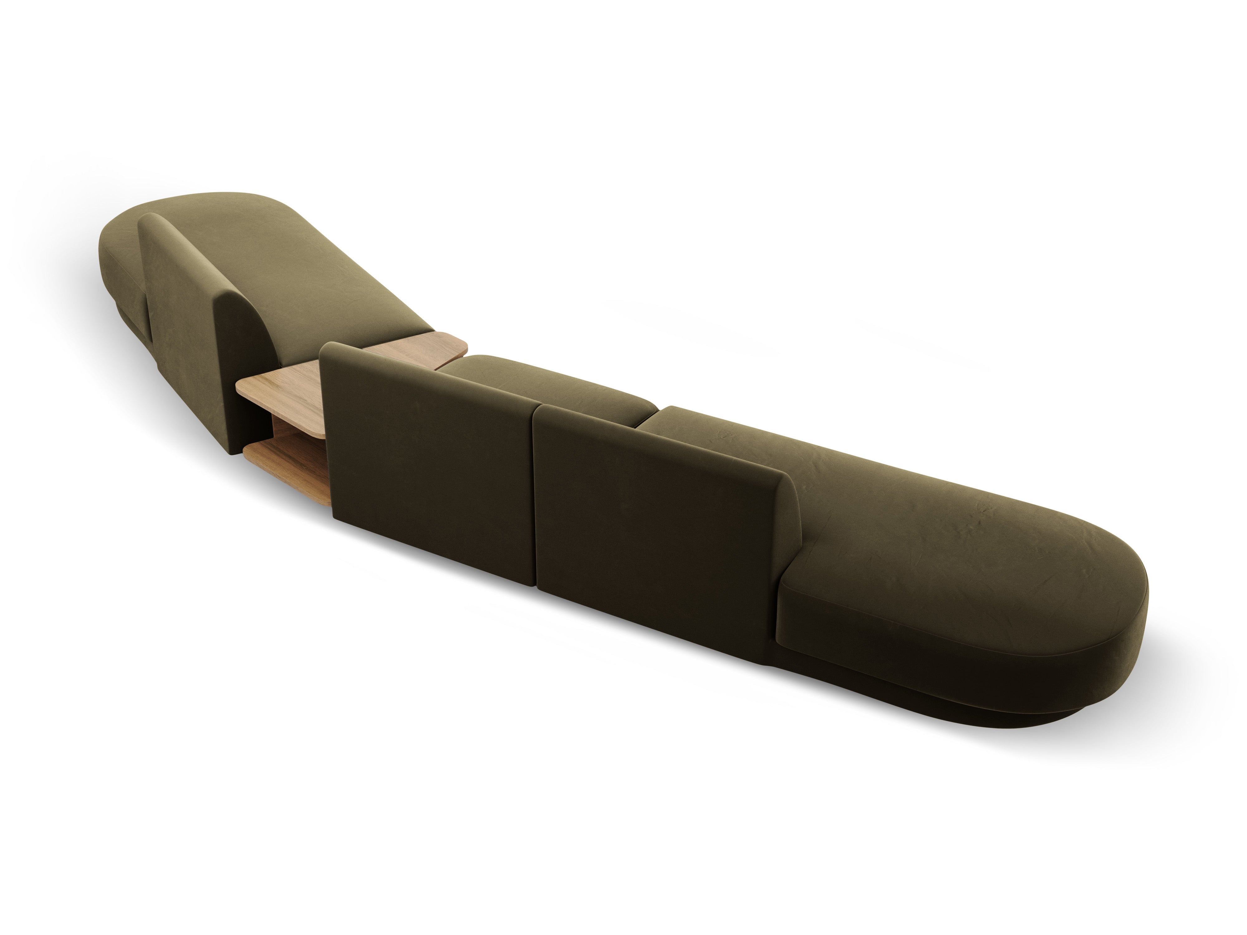 Kavč Miley 425x137cm, Material: Žamet