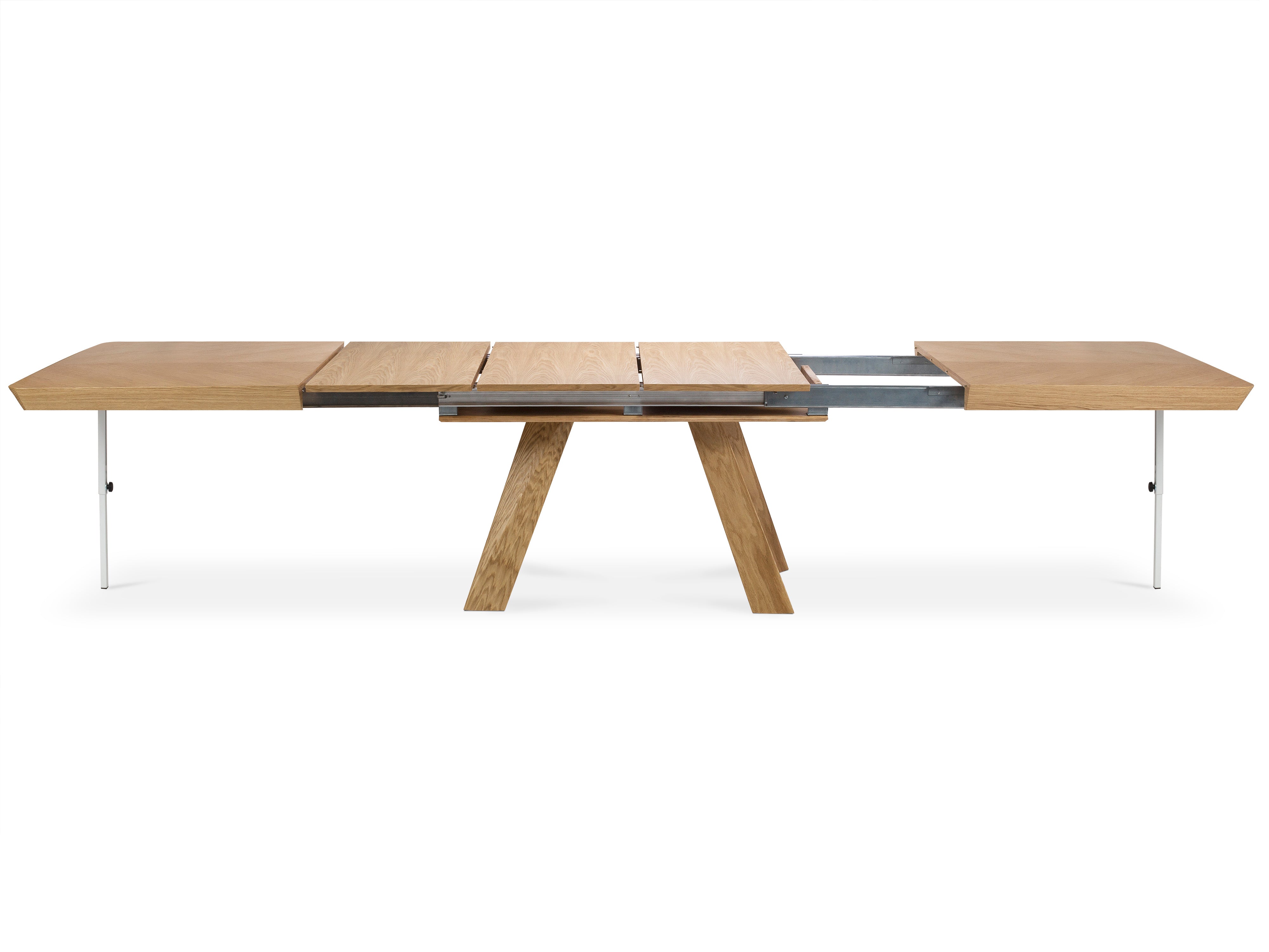 Raztegljiva jedilna miza Sally, 180/380x100x76cm, Material: Les