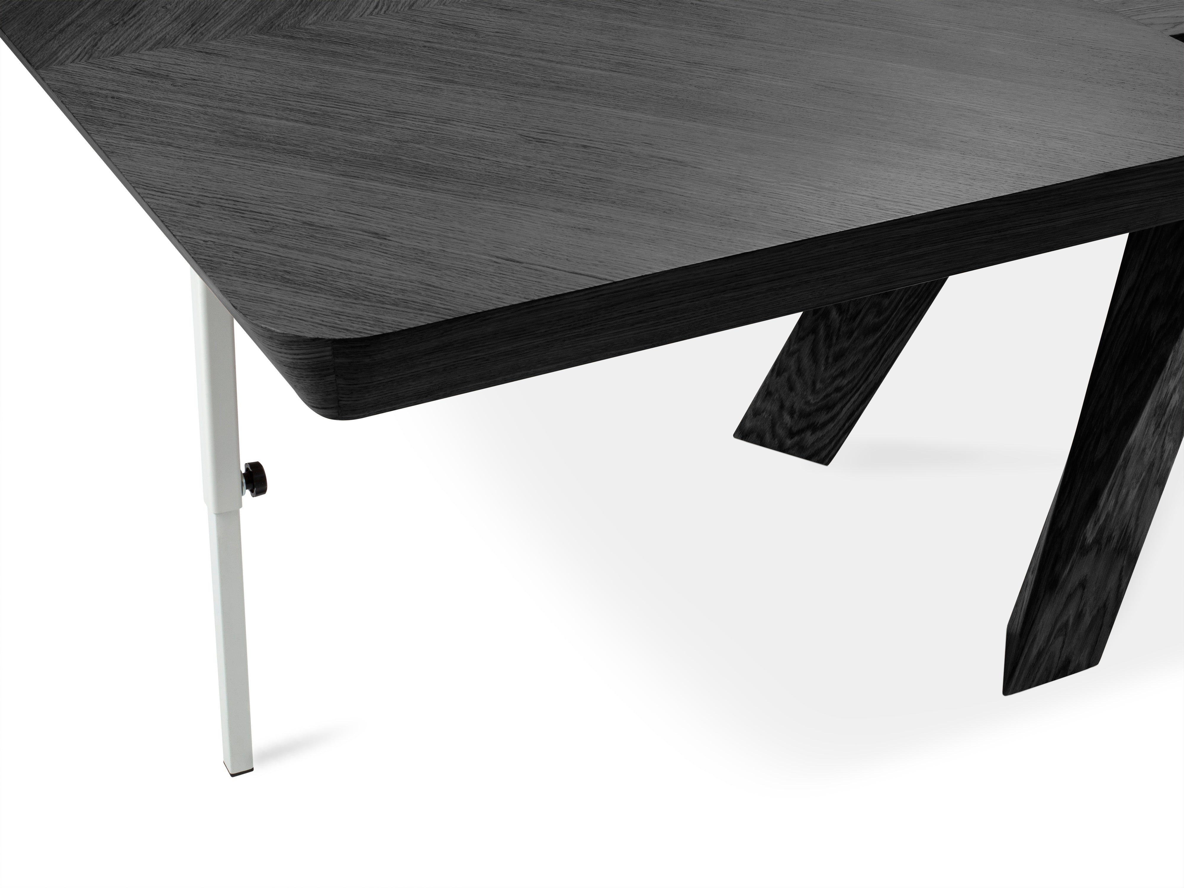 Raztegljiva jedilna miza Sally, 180/380x100x76cm, Material: Les