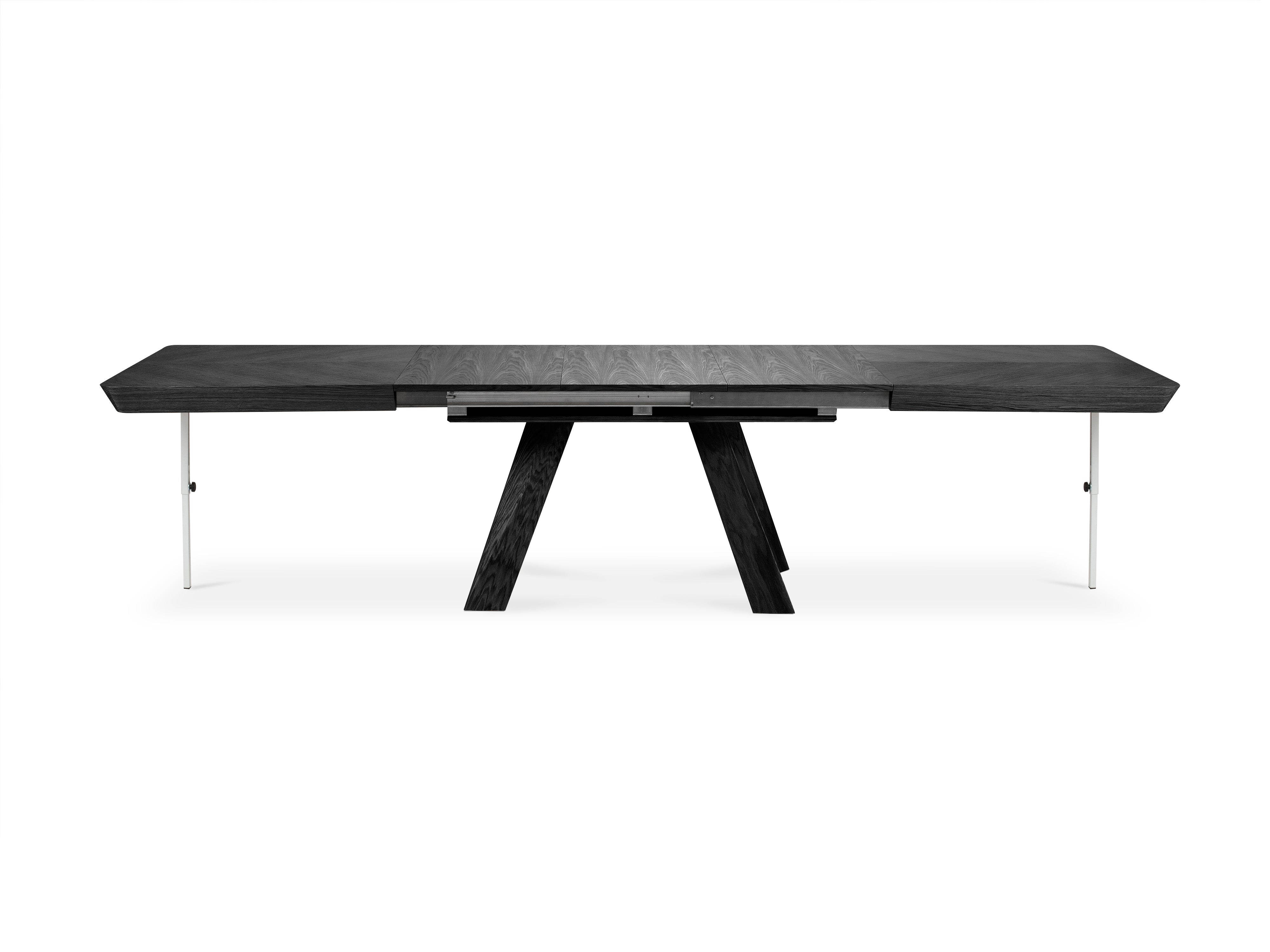 Raztegljiva jedilna miza Sally, 180/380x100x76cm, Material: Les