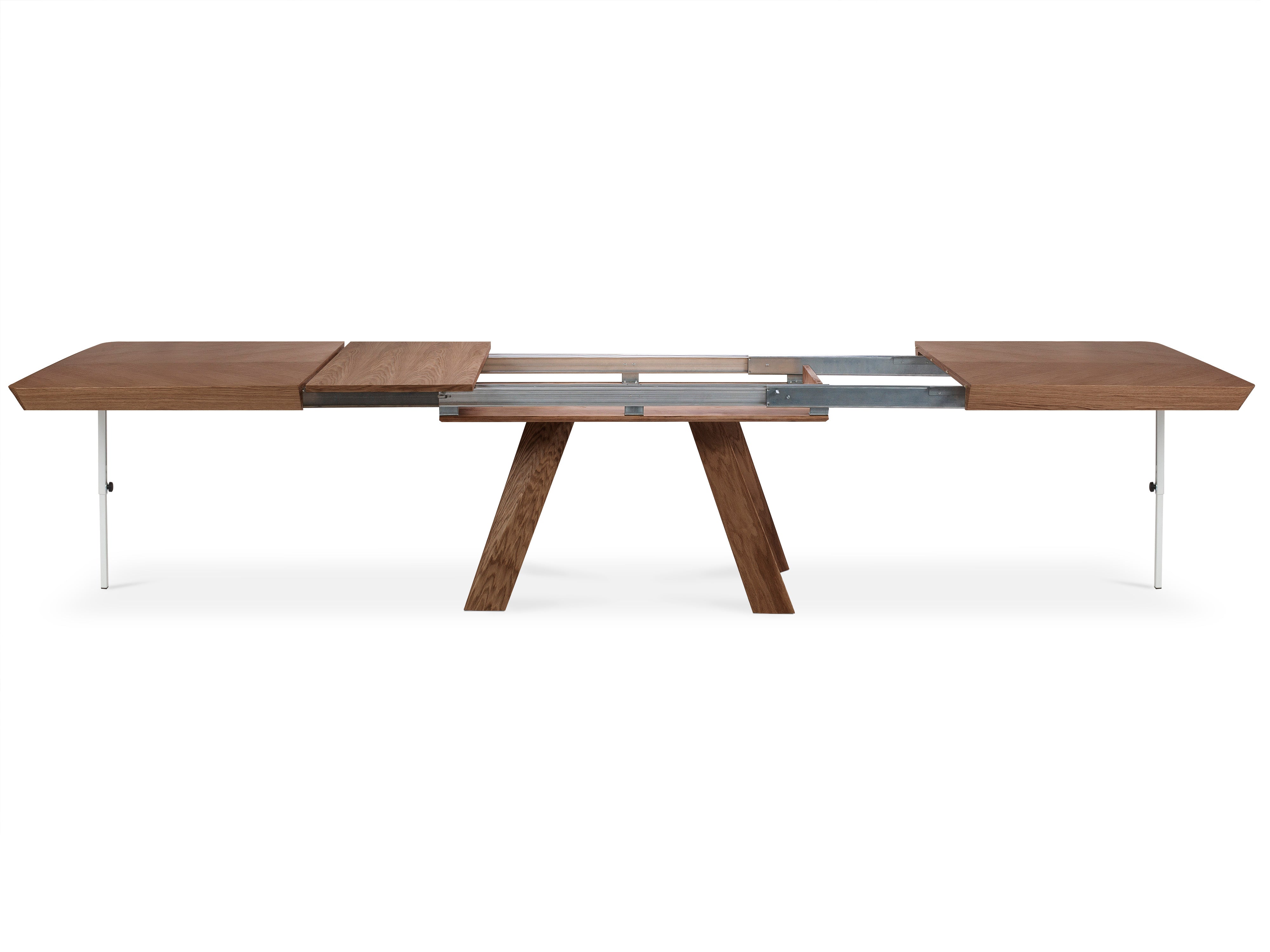 Raztegljiva jedilna miza Sally, 180/380x100x76cm, Material: Les