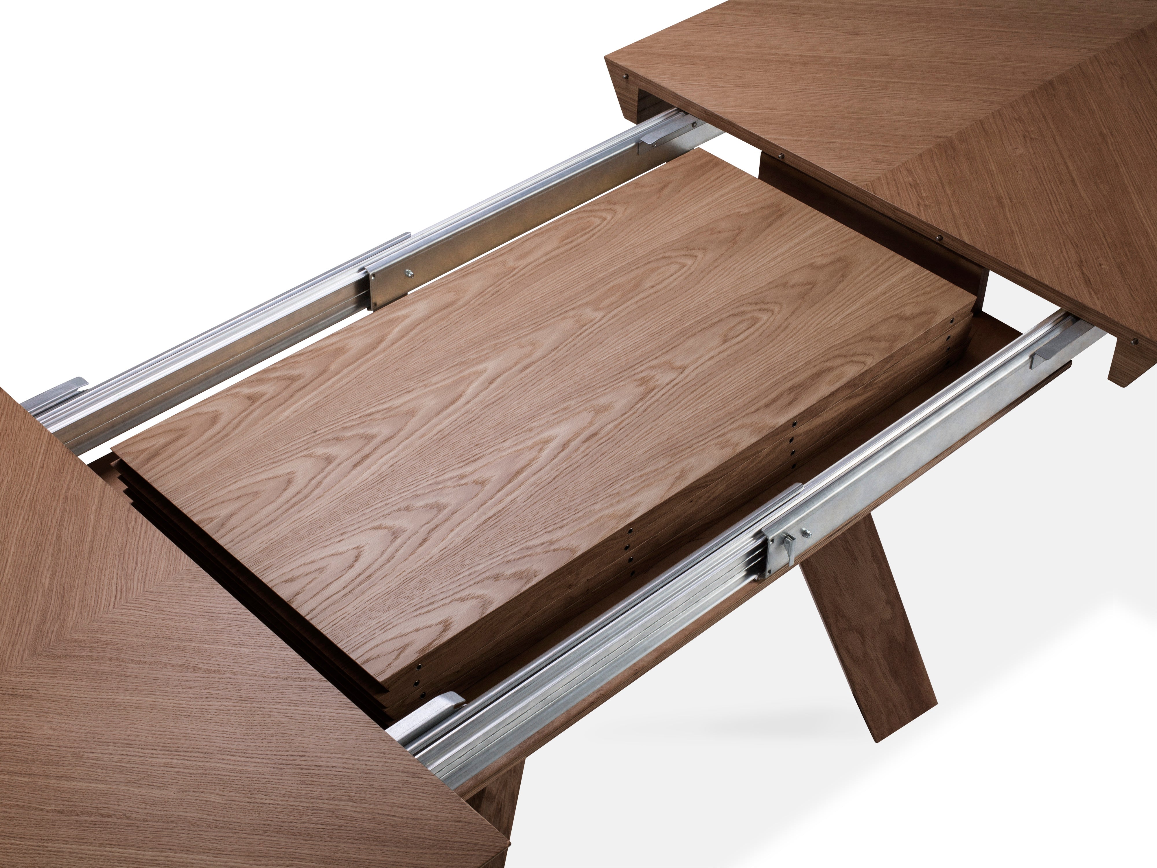 Raztegljiva jedilna miza Sally, 180/380x100x76cm, Material: Les