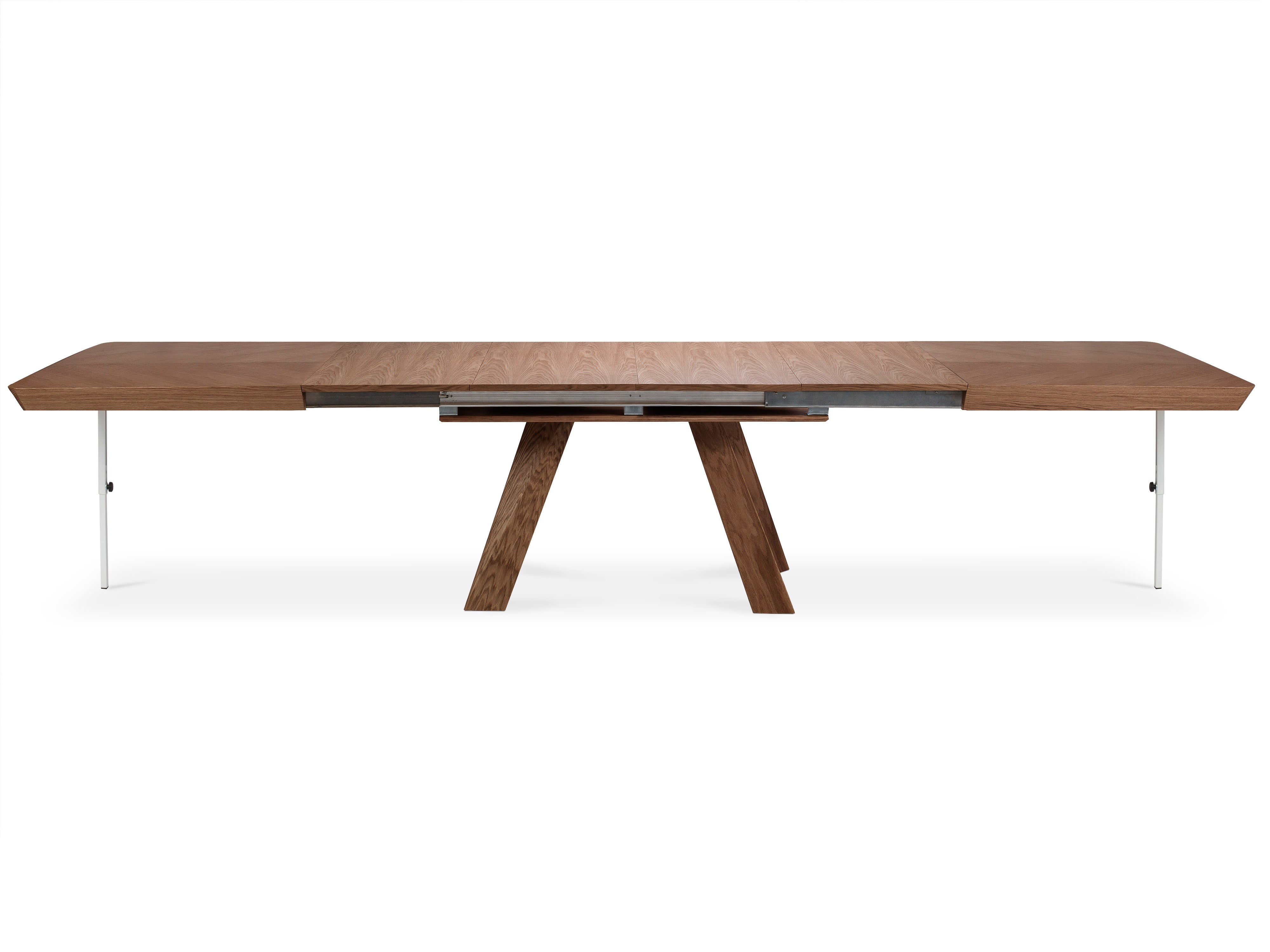 Raztegljiva jedilna miza Sally, 180/380x100x76cm, Material: Les