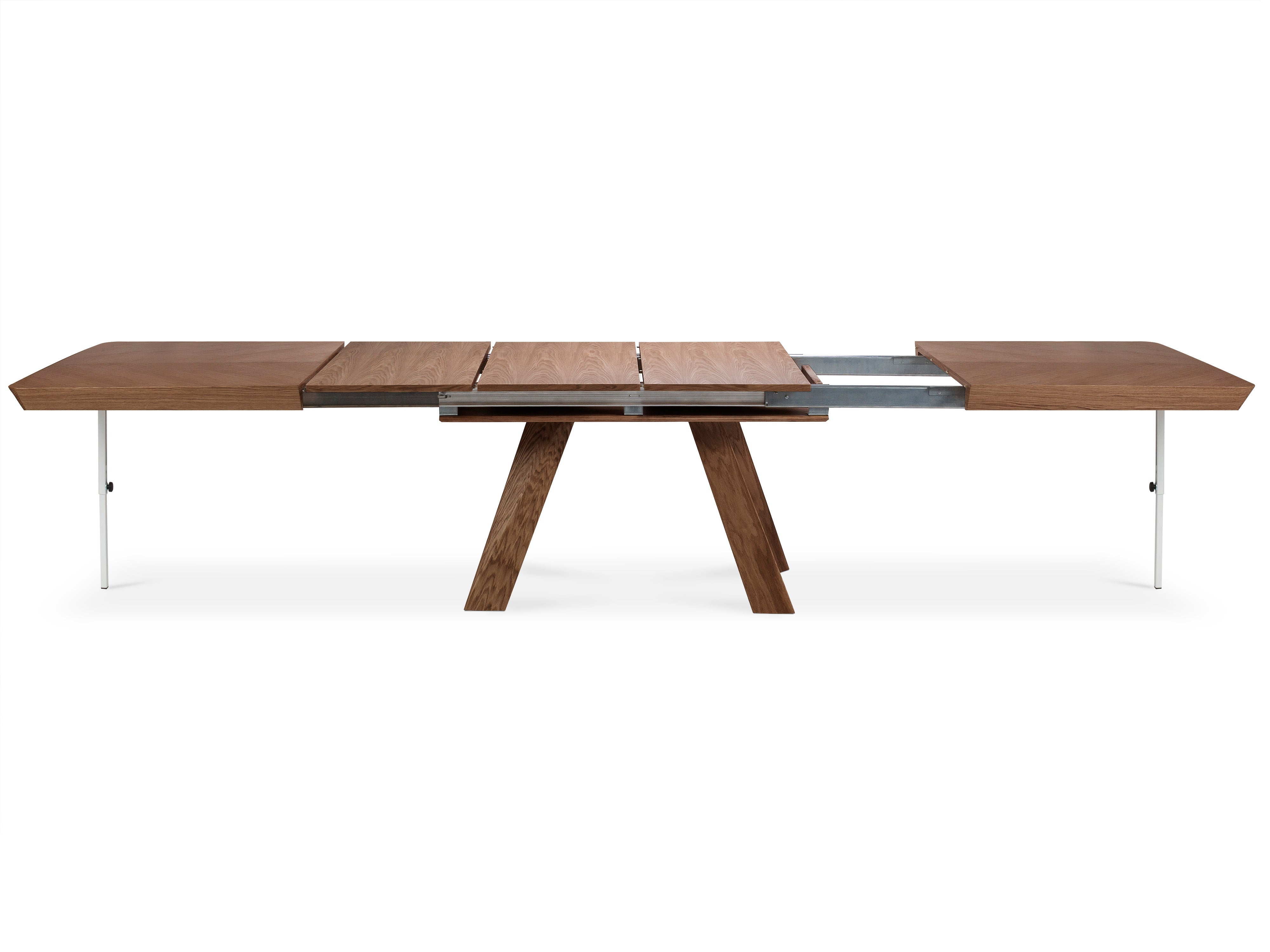 Raztegljiva jedilna miza Sally, 180/380x100x76cm, Material: Les