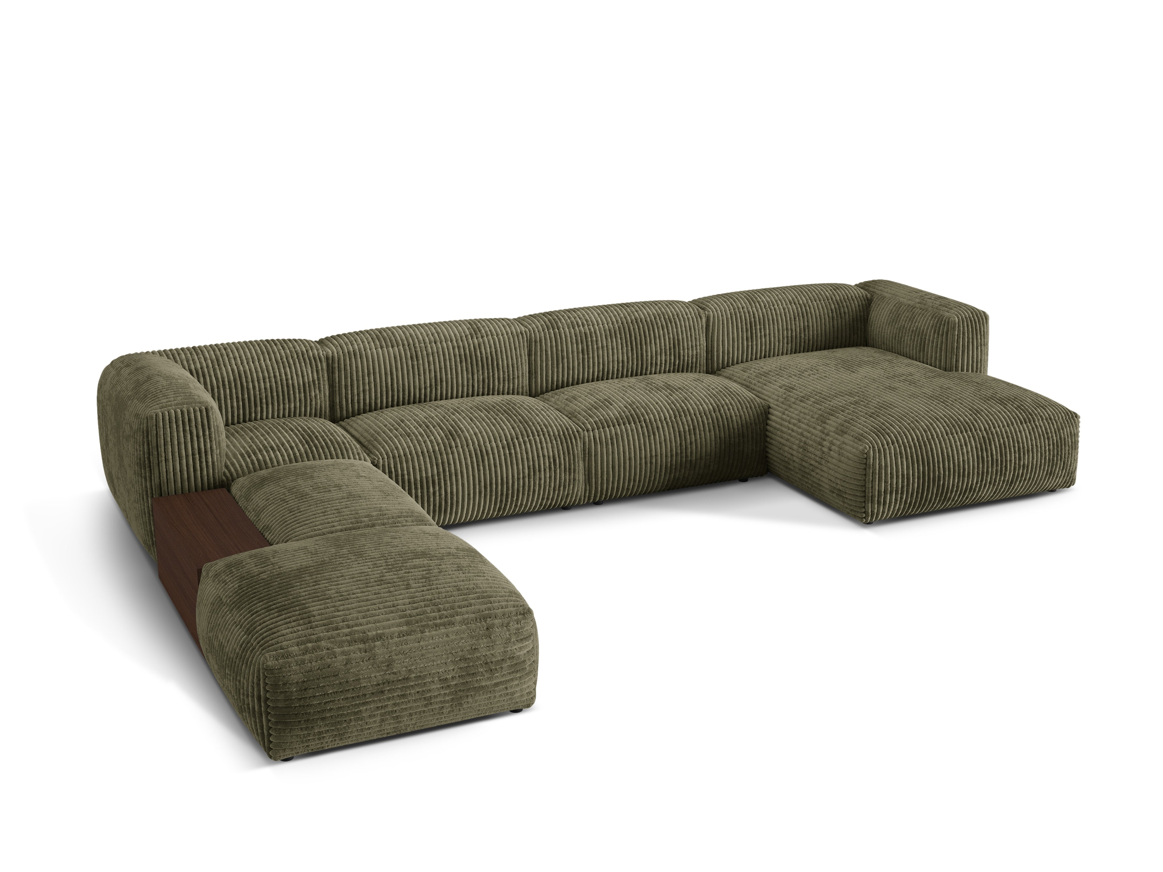 Kavč Martina, 406x280cm, Material: Rebrasta tkanina