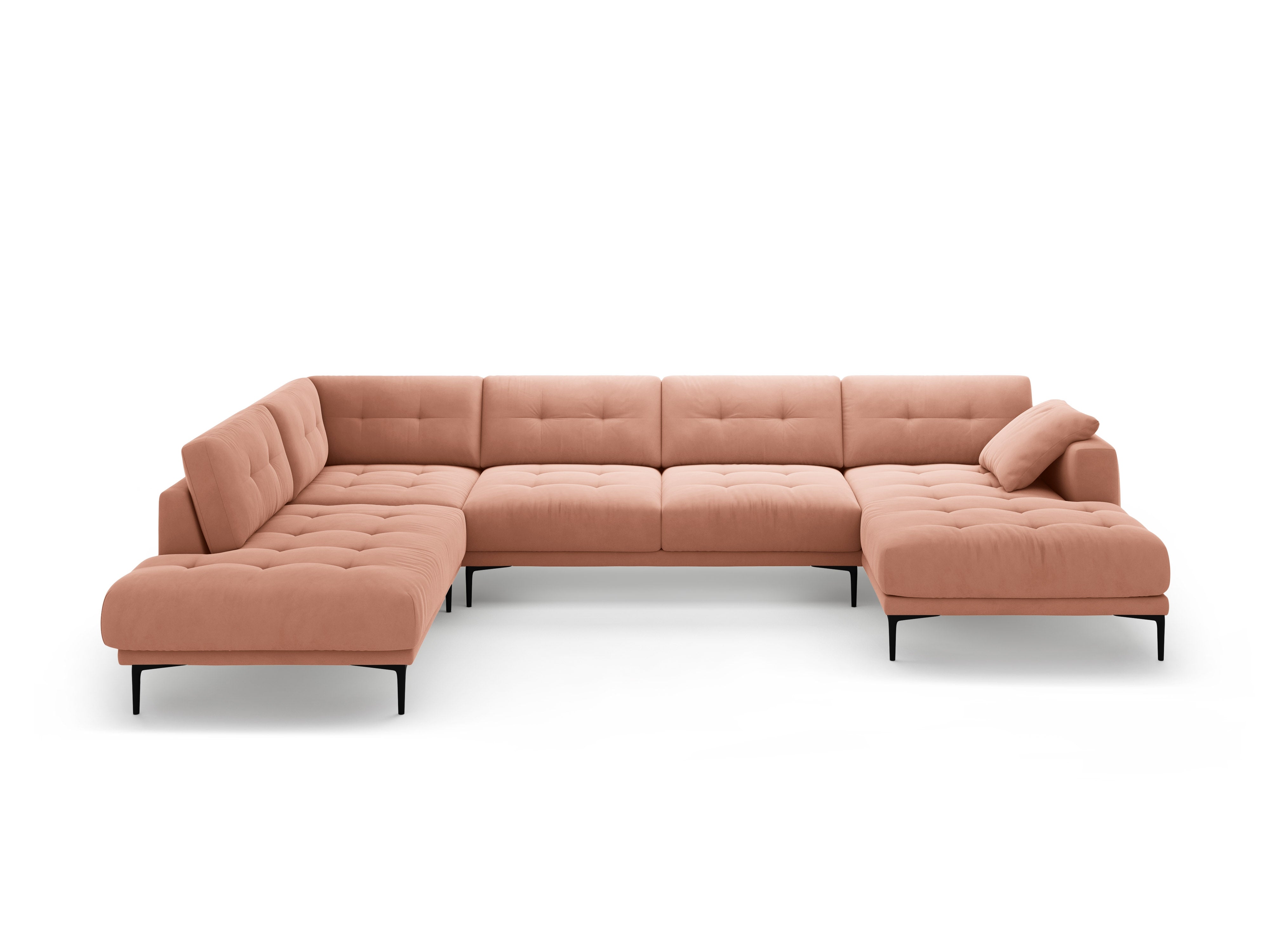 Kotna garnitura Bemy, 373x240cm, material: žamet