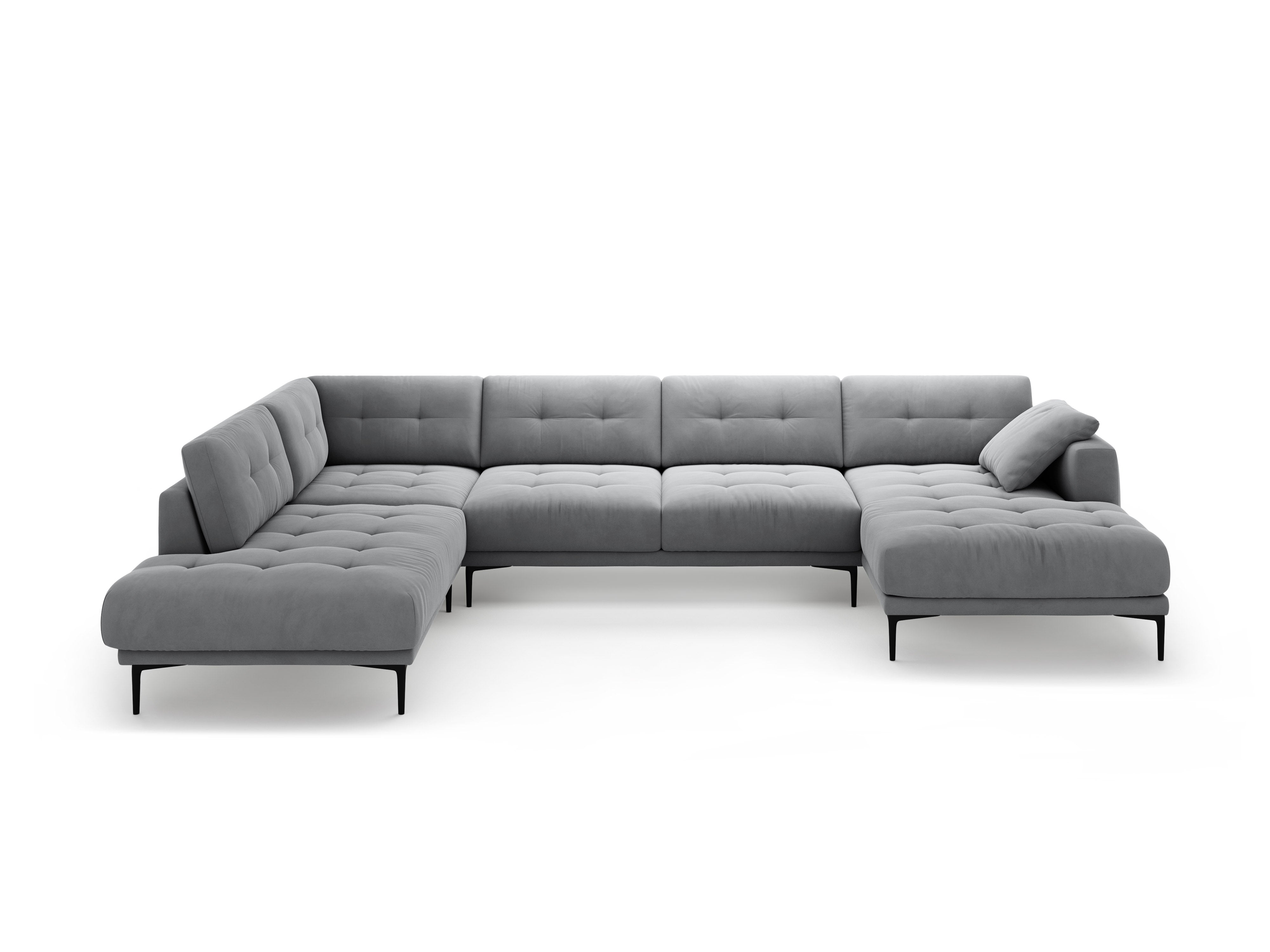 Kotna garnitura Bemy, 373x240cm, material: žamet