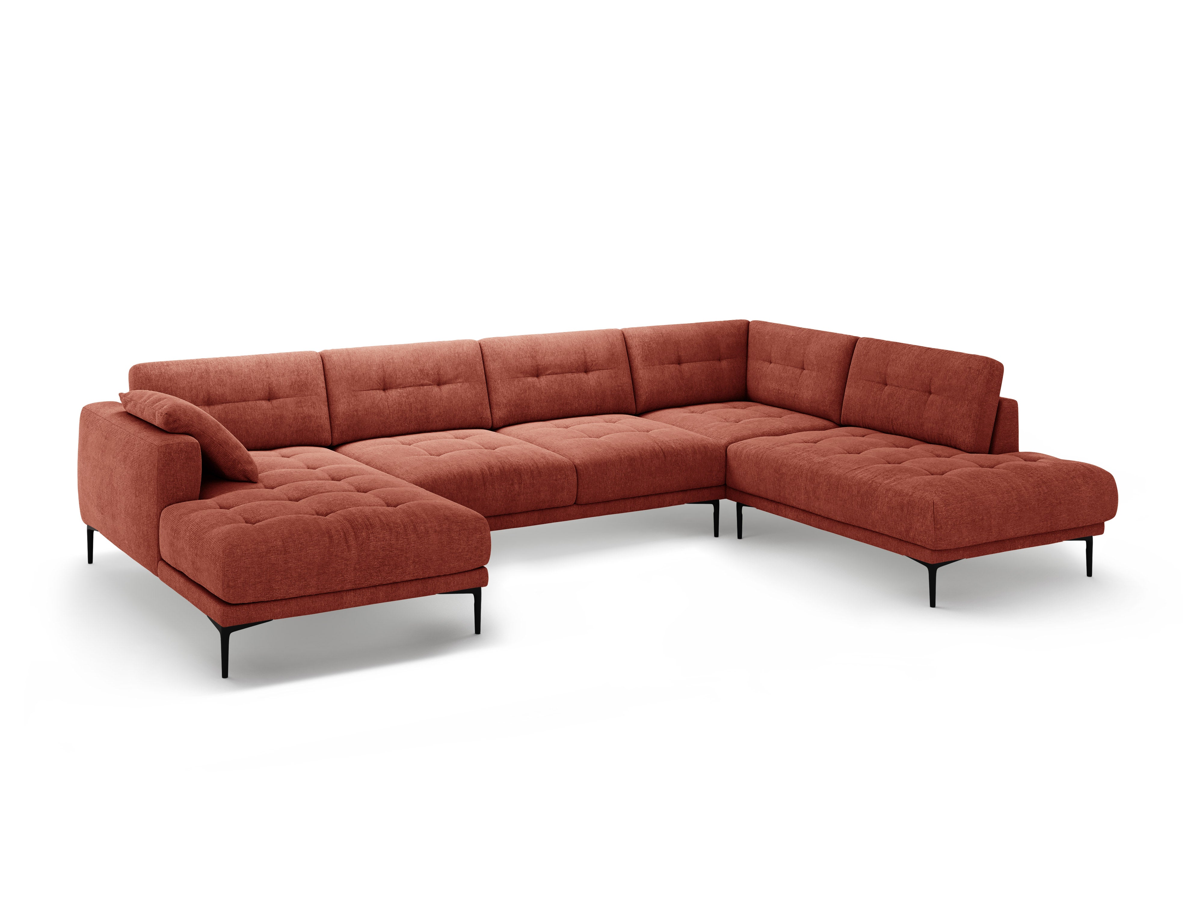 Kotna garnitura Bemy, 373x240cm, Material: Strukturirana tkanina