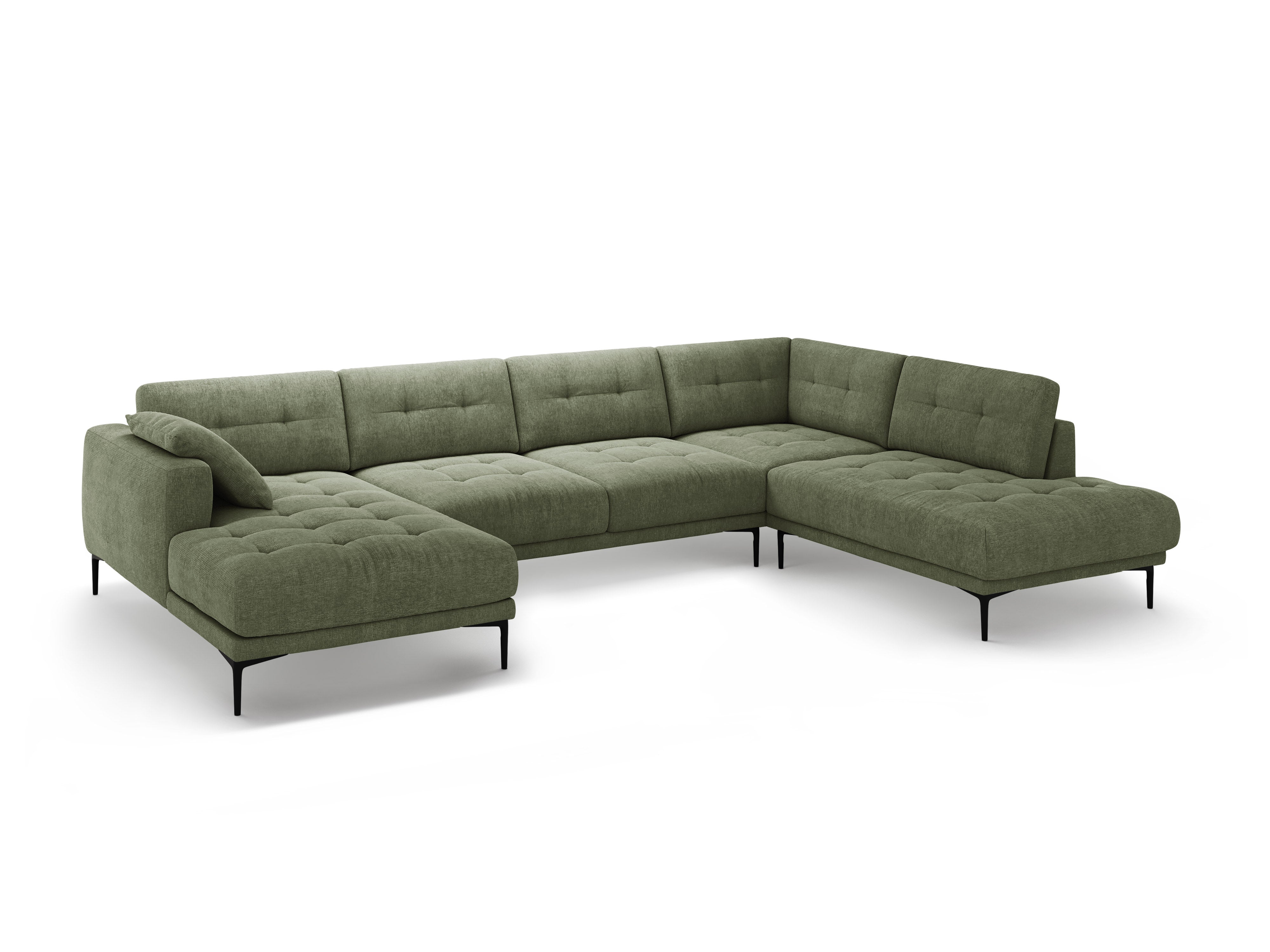 Kotna garnitura Bemy, 373x240cm, Material: Strukturirana tkanina