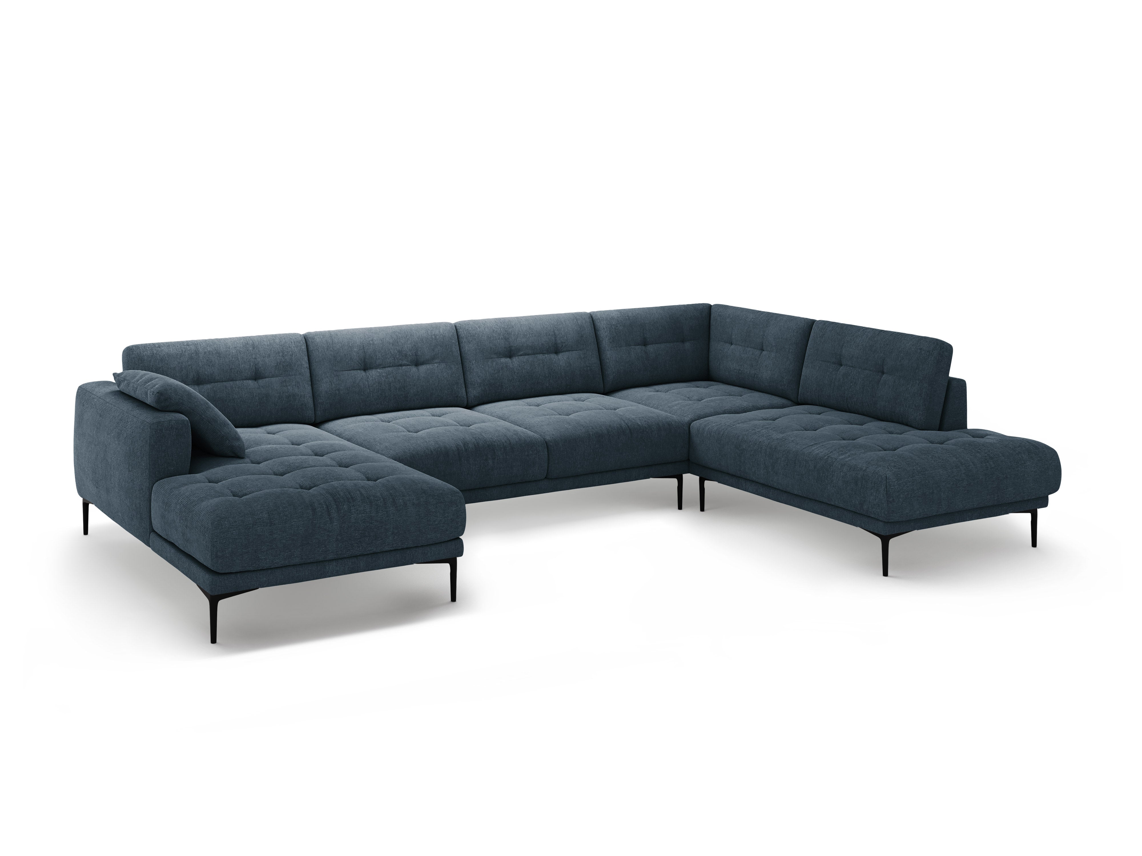 Kotna garnitura Bemy, 373x240cm, Material: Strukturirana tkanina