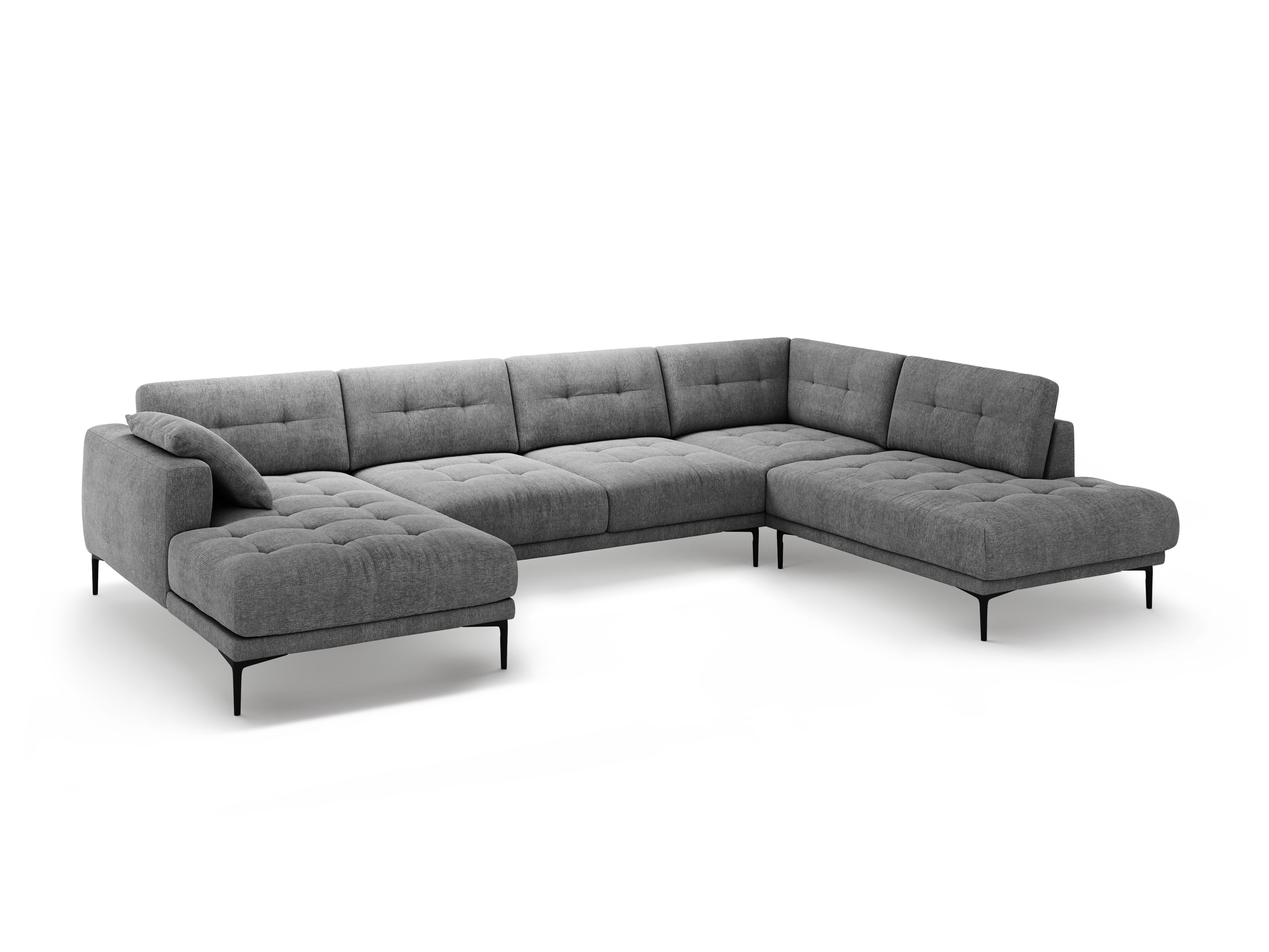 Kotna garnitura Bemy, 373x240cm, Material: Strukturirana tkanina