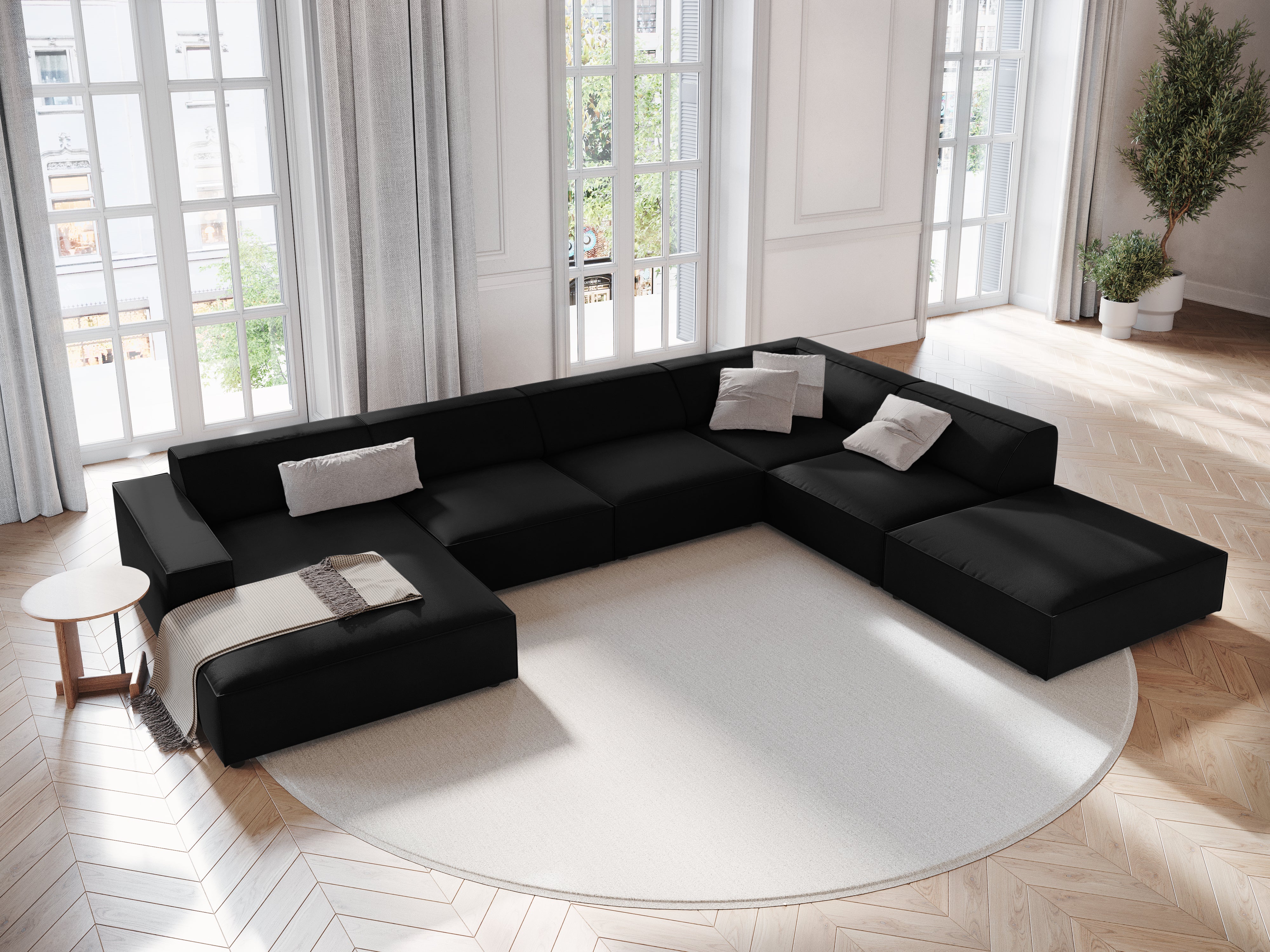 Komplet Jodie 364x262cm, Material: Žamet