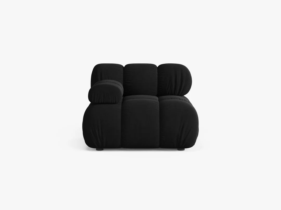 Bellis modul z naslonom za roke 94x94cm, material: žamet