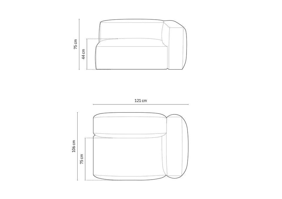 Martinin modul, 120x106cm, Material: Žamet