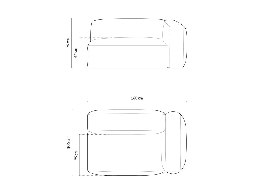 Martinin modul, 160x106cm, Material: Žamet