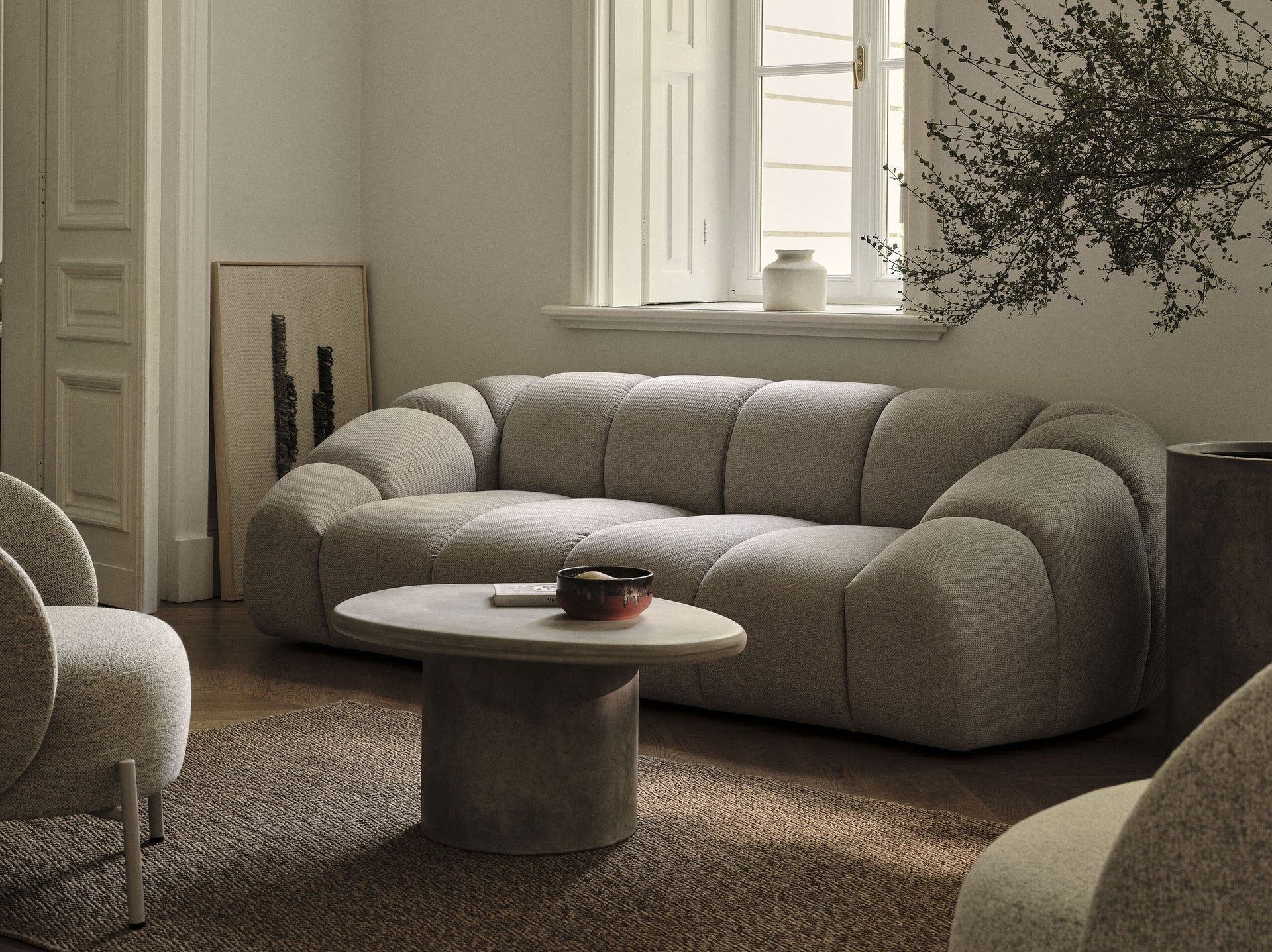 Kavč Diana 294x114cm, Material: Velur 