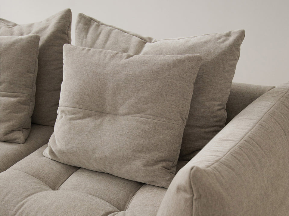 Kotna sedežna garnitura Bloom, 332x216 cm, Material: Žamet