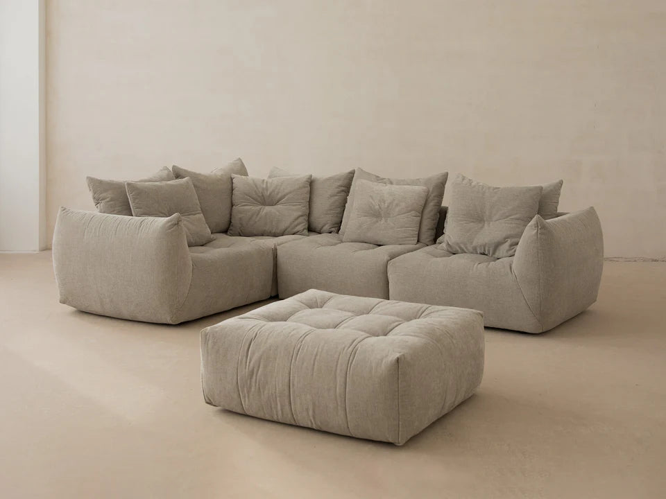 Bloom stolčki 101x110 cm, Material: Strukturirana tkanina