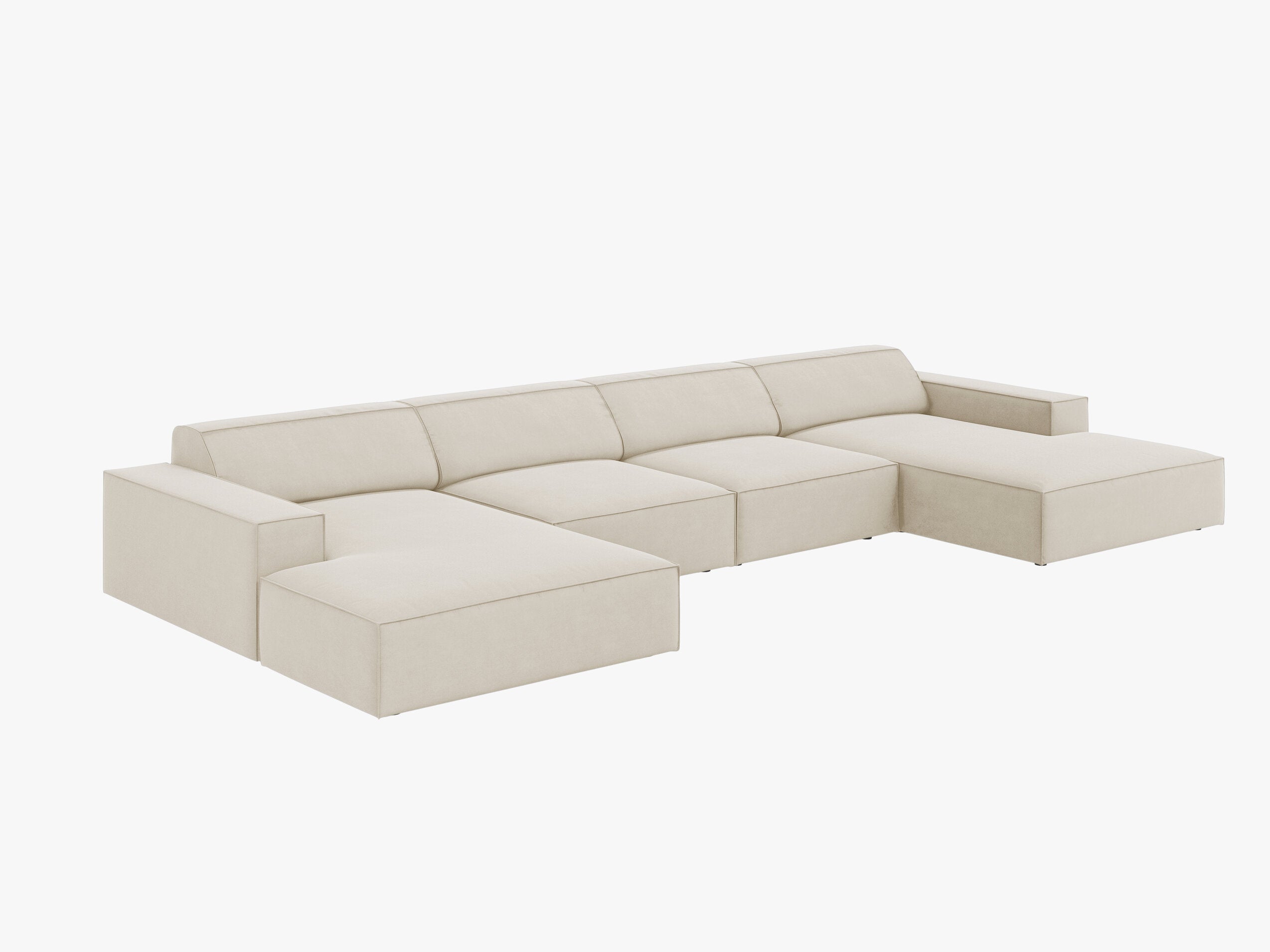 Komplet Jodie 364x166cm, Material: Žamet