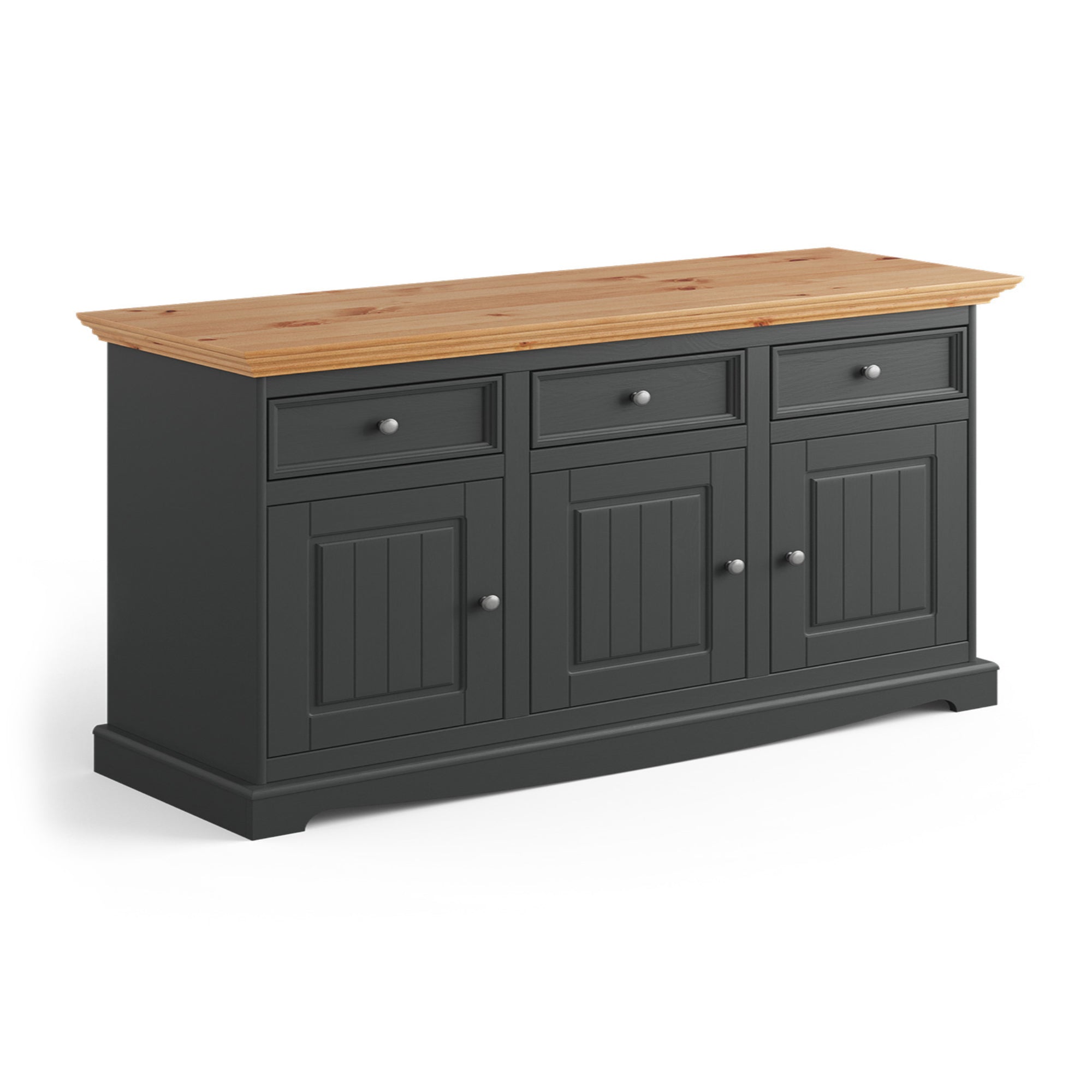 Komoda Belluno 130,3x44,2 cm, Material: Masivna borovina
