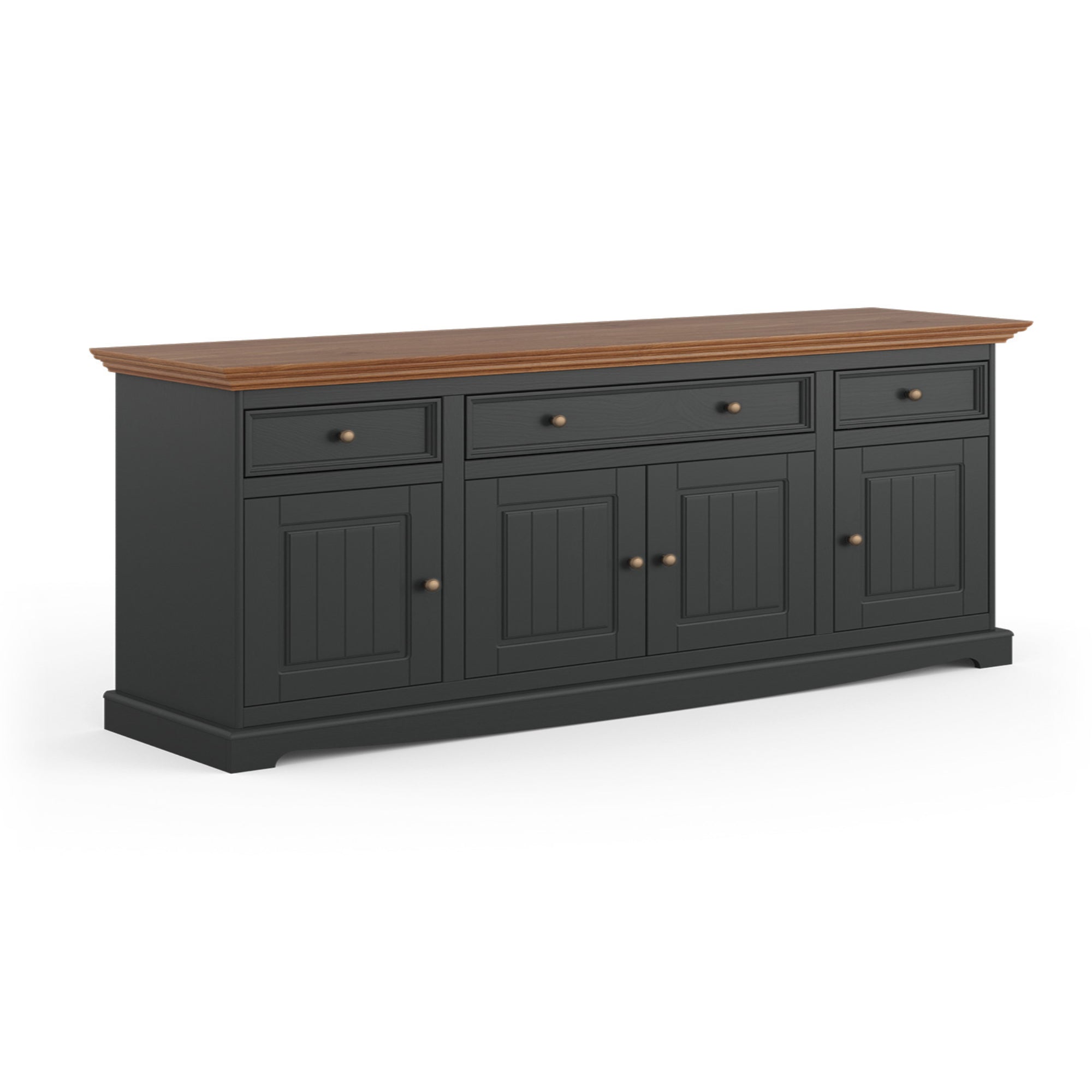 Komoda Belluno 167x44,2 cm, material: masivna borovina
