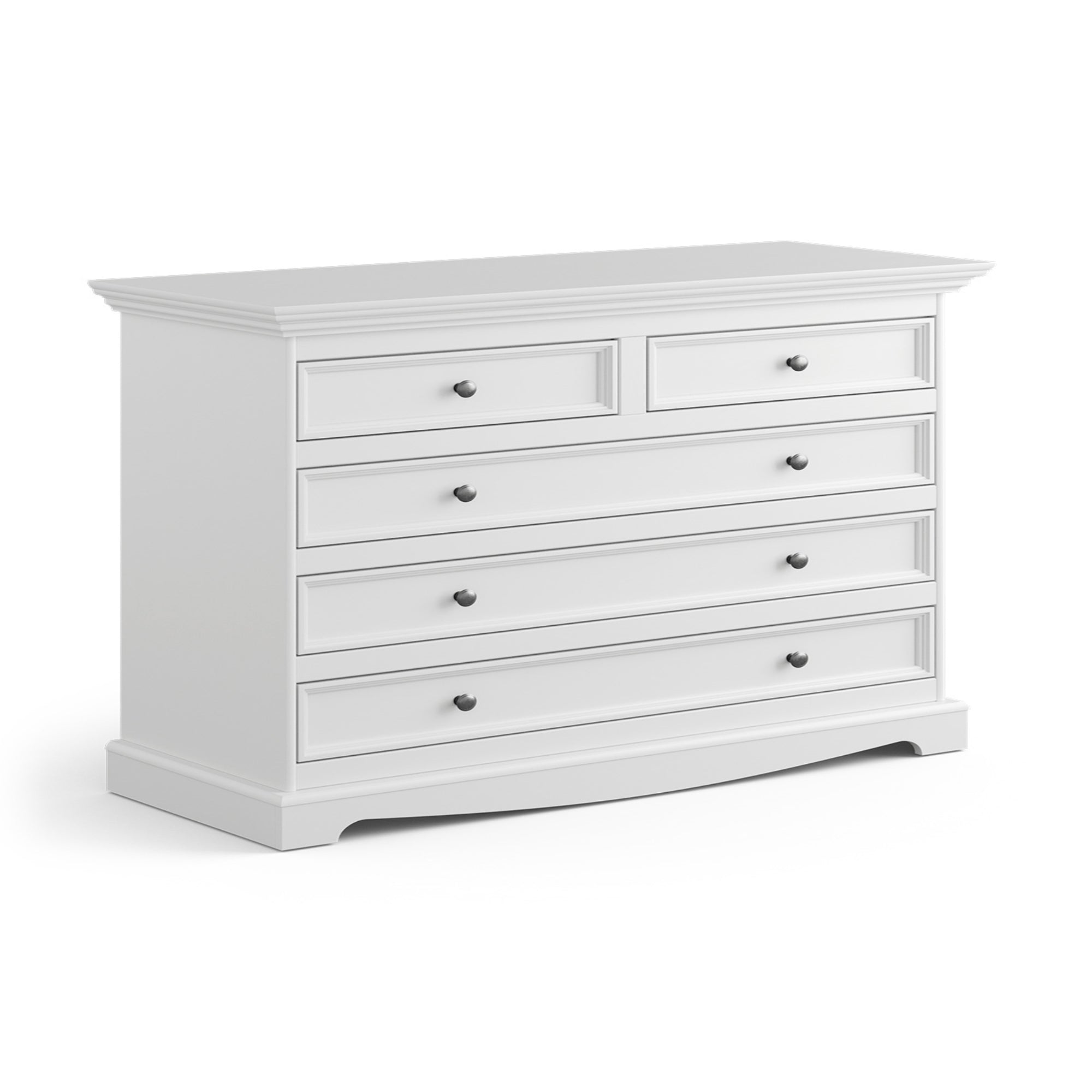 Komoda Belluno 111x44 cm, material: masivna borovina