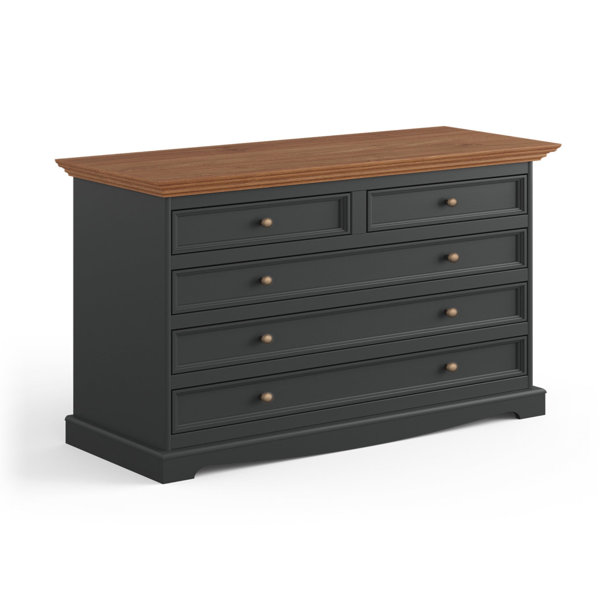 Komoda Belluno 111,4x44,2 cm, Material: Masivna borovina