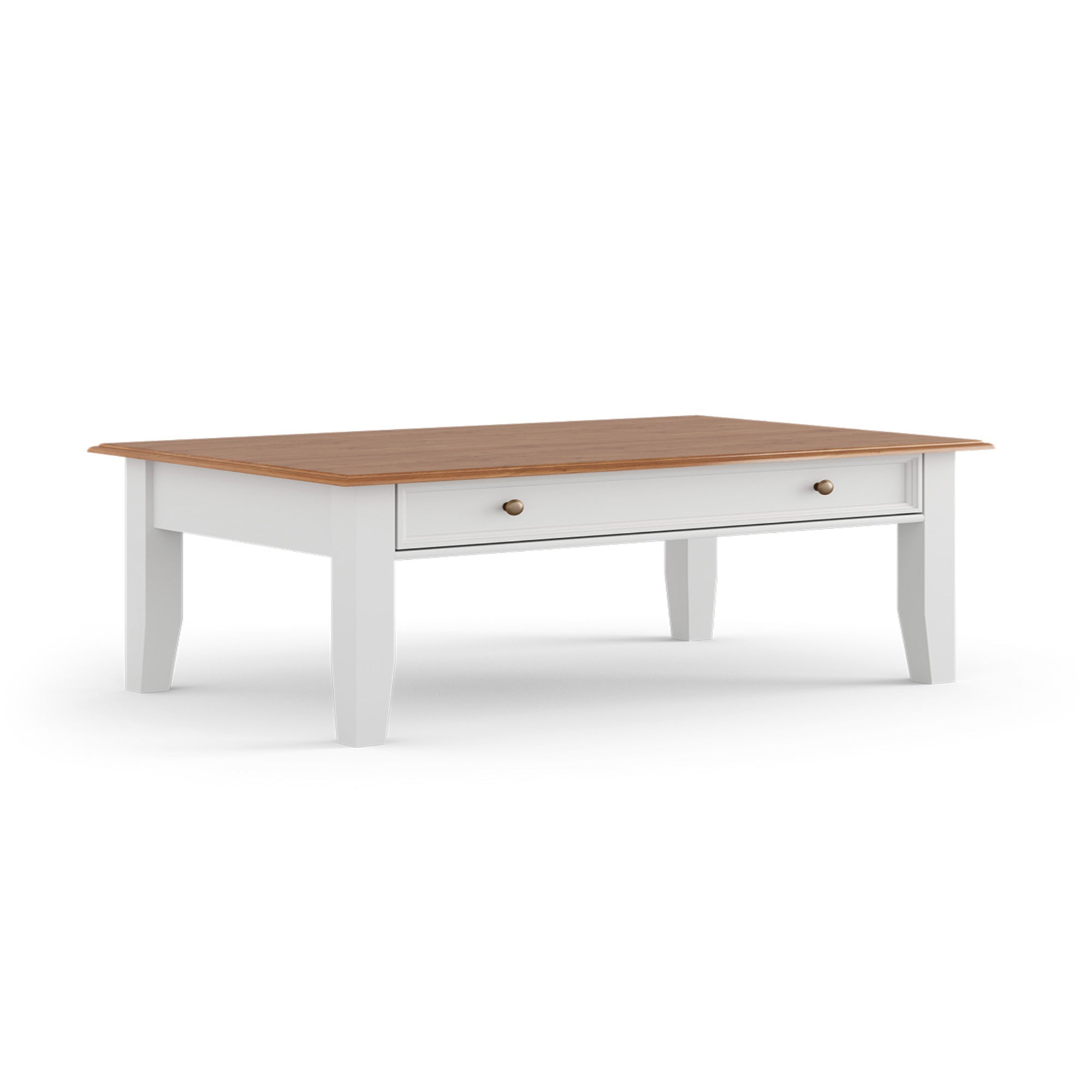 Klubska mizica Belluno 122x70 cm, material: masivna borovina