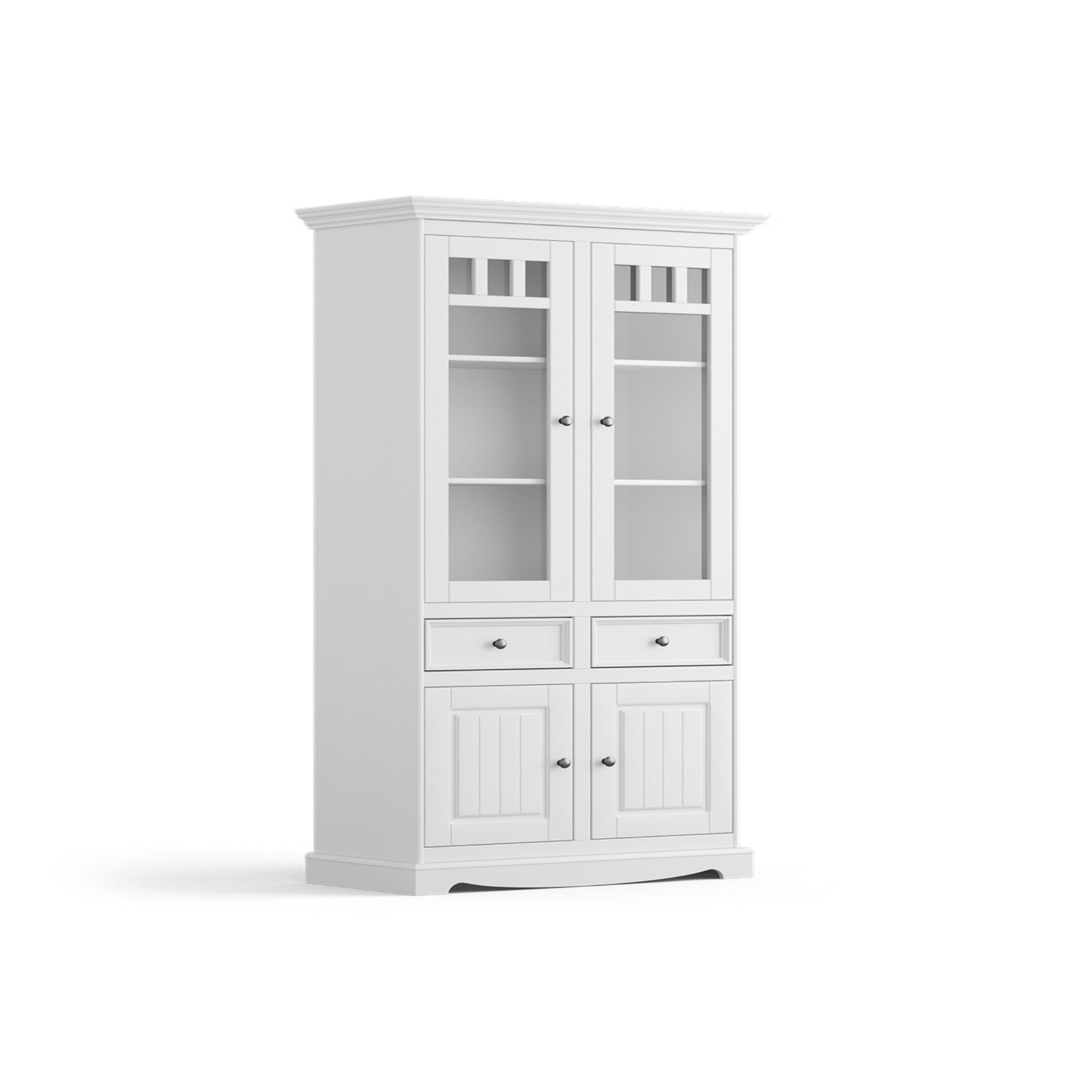 Vitrina Belluno 44x190 cm, material: masivna borovina