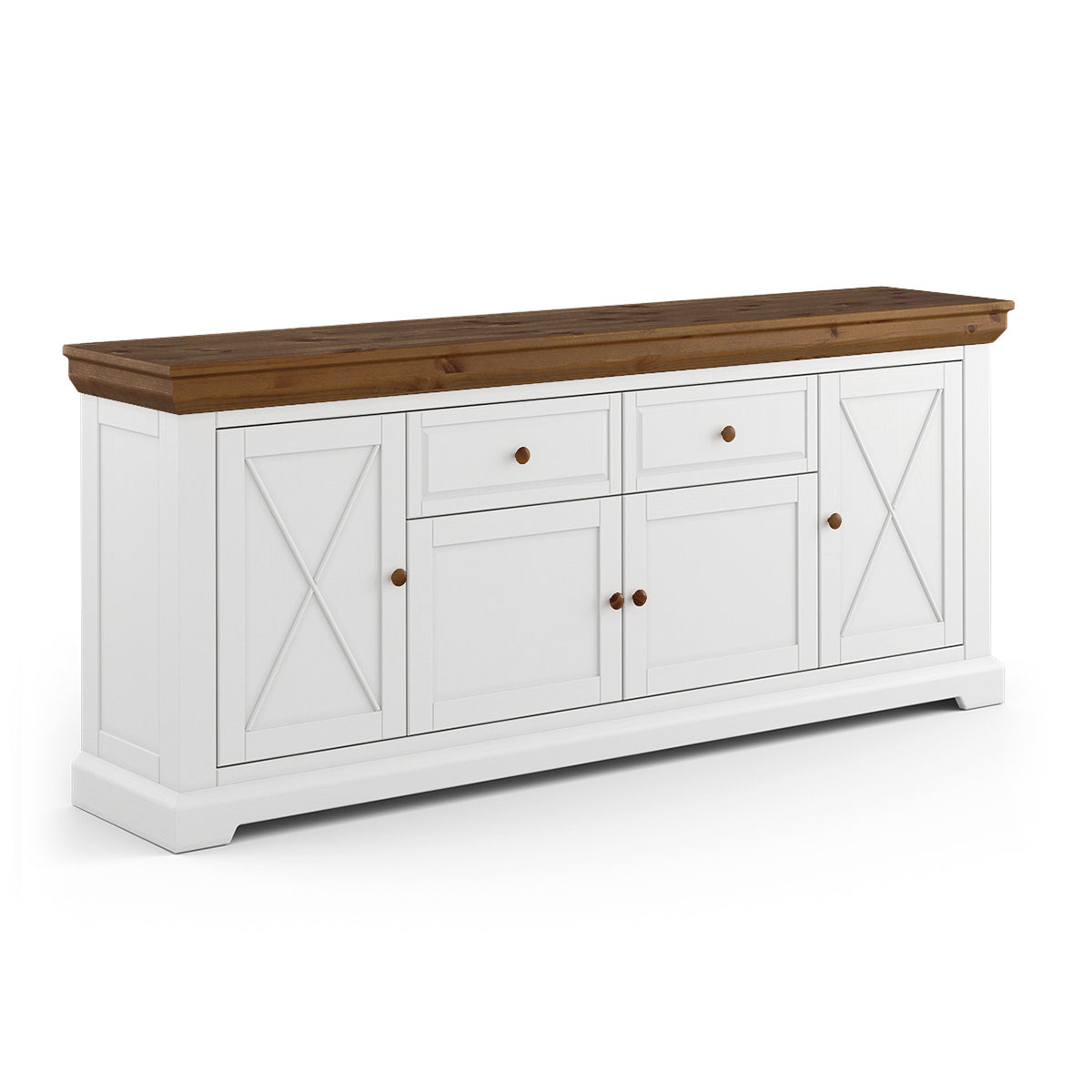 Komoda Marone 84,6x41,2 cm, Material: Masivna borovina