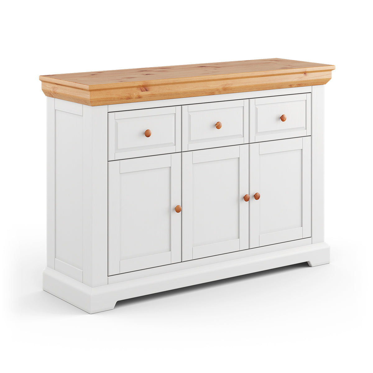 Komoda Marone 131,6x41,2 cm, Material: Masivna borovina