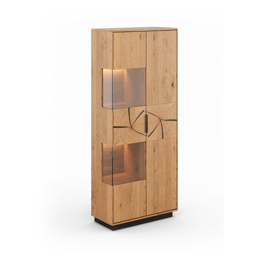 Vitrina Tirano 39x147 cm, Material: Masiven hrastov les