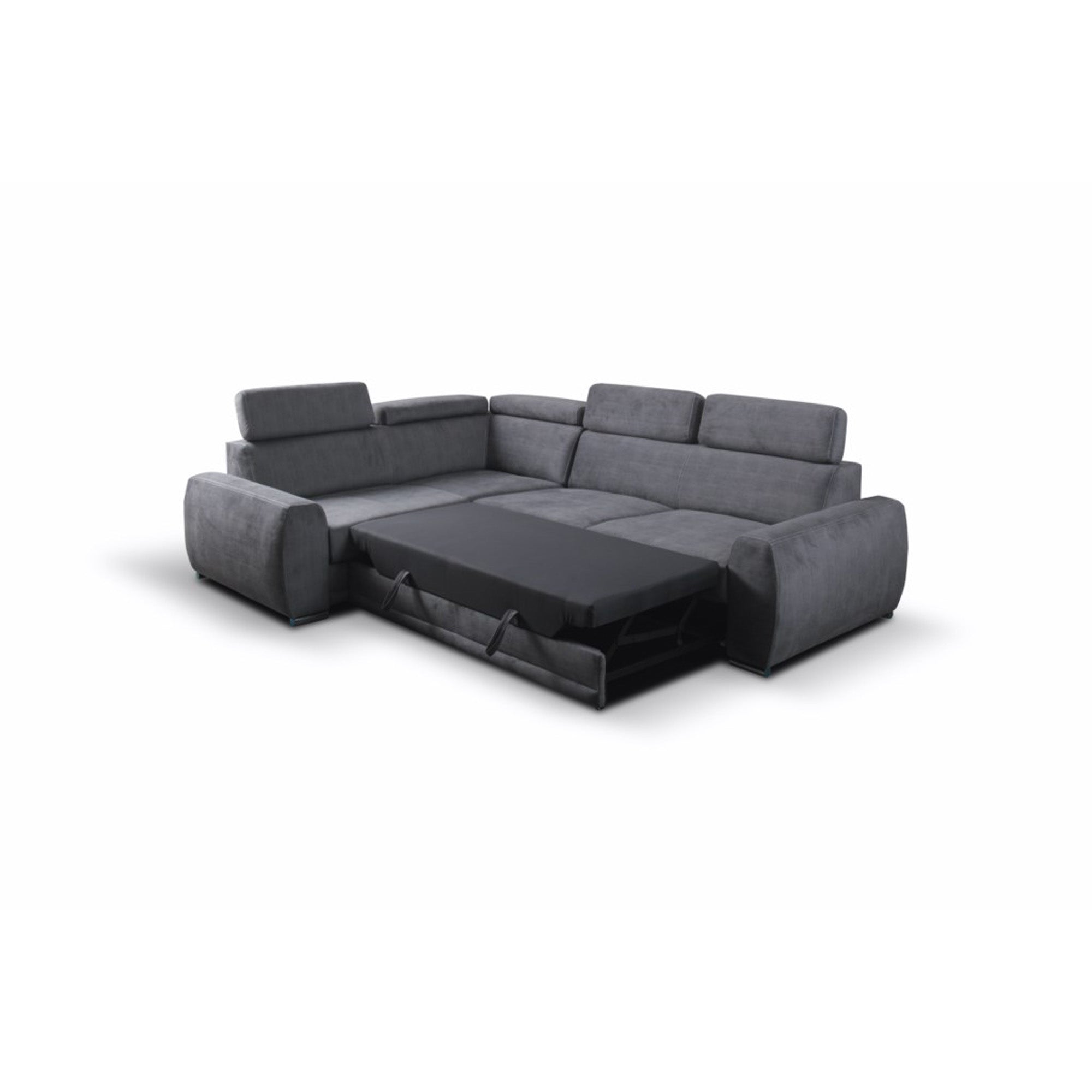 Kotna sedežna garnitura Moon, 267x194cm, Material: Izbira materialov