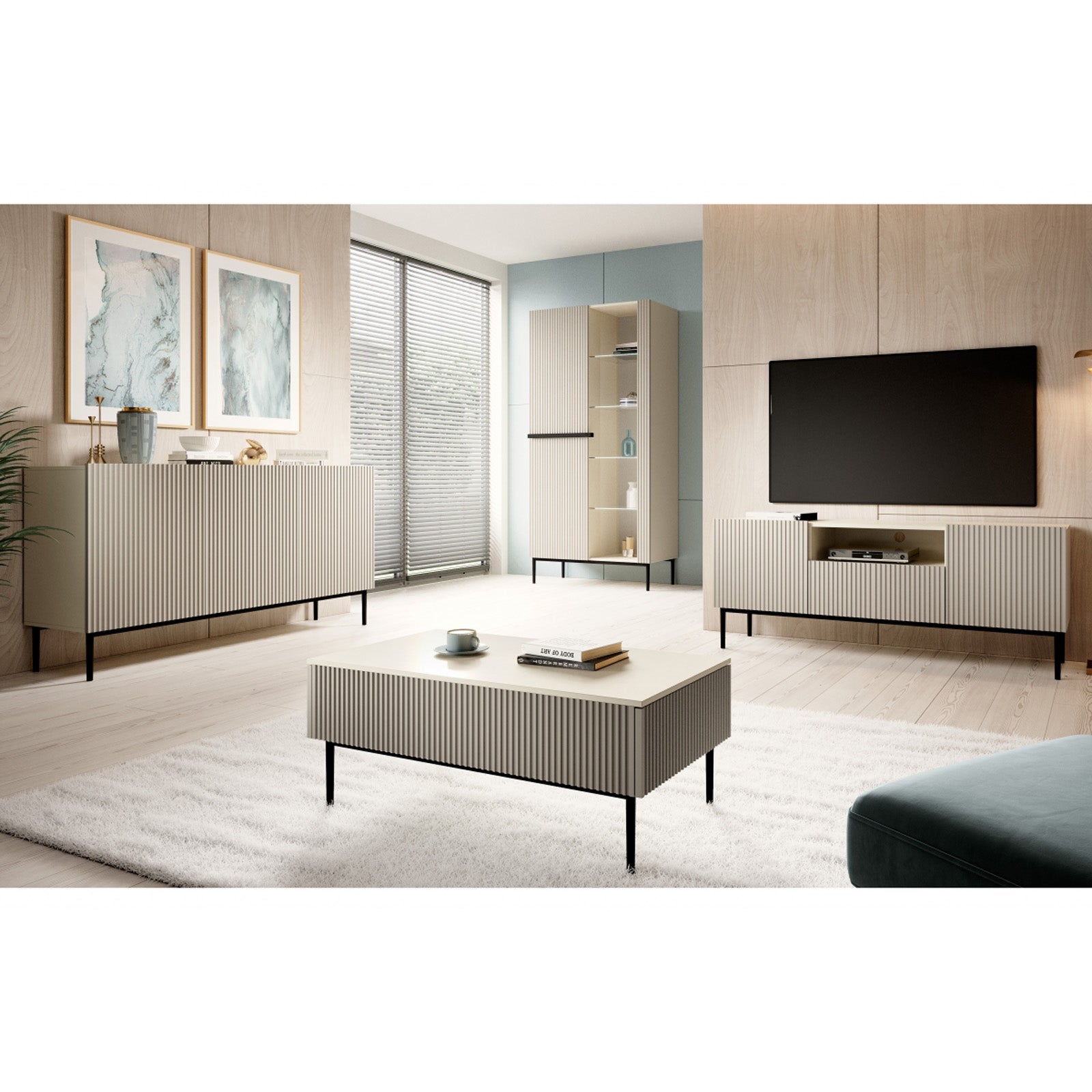 Komoda Nicole 150 cm, Material: MDF