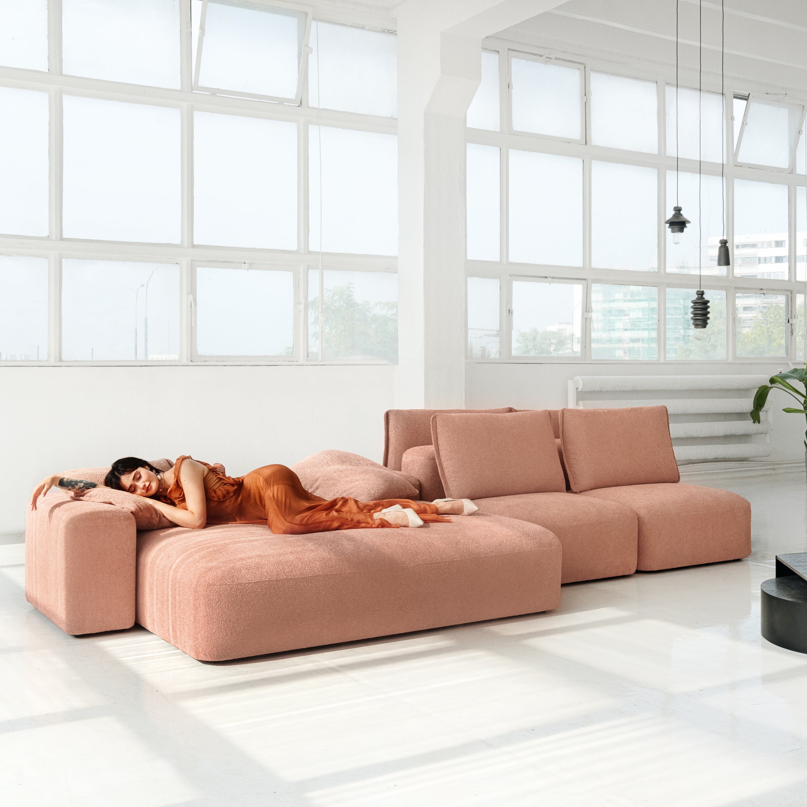 Modularni komplet Dune, Material: Možnost izbire