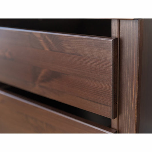 Komoda Rosella 116,3x50 cm, Material: masivna borovina